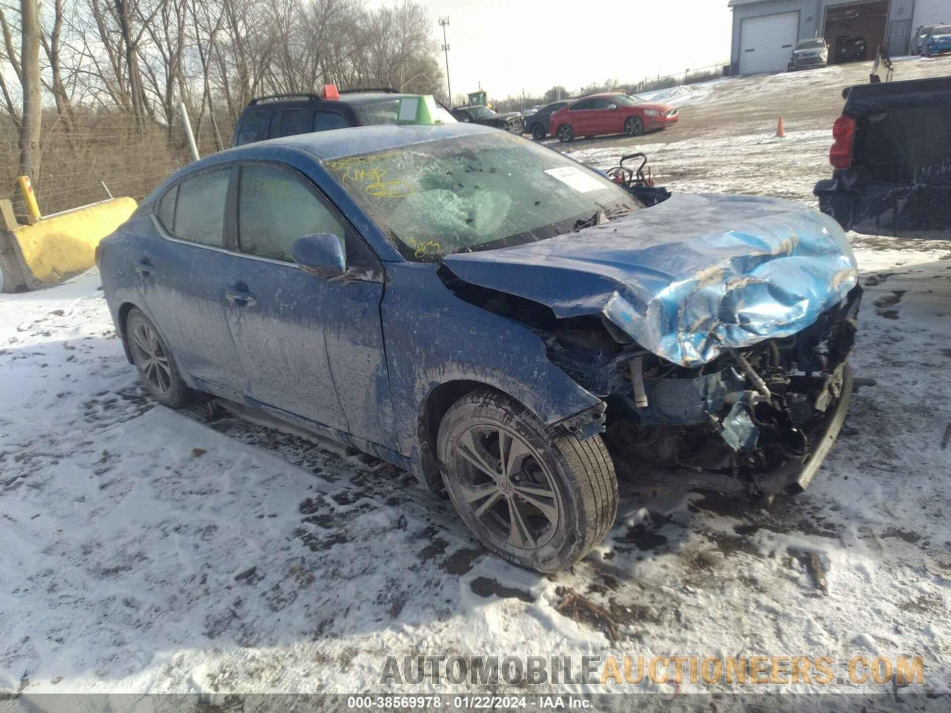 3N1AB8CV3MY203662 NISSAN SENTRA 2021