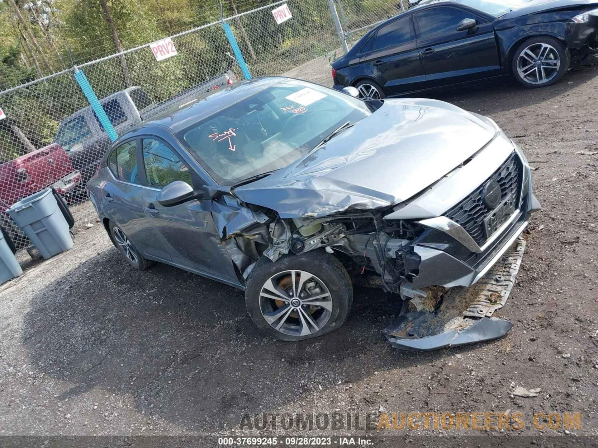 3N1AB8CV3NY206496 NISSAN SENTRA 2022