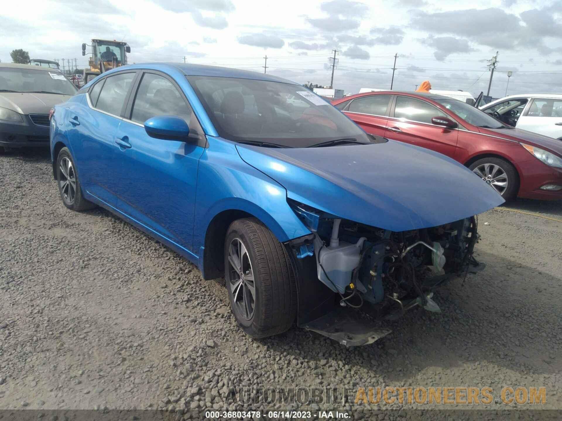 3N1AB8CV3NY237697 NISSAN SENTRA 2022