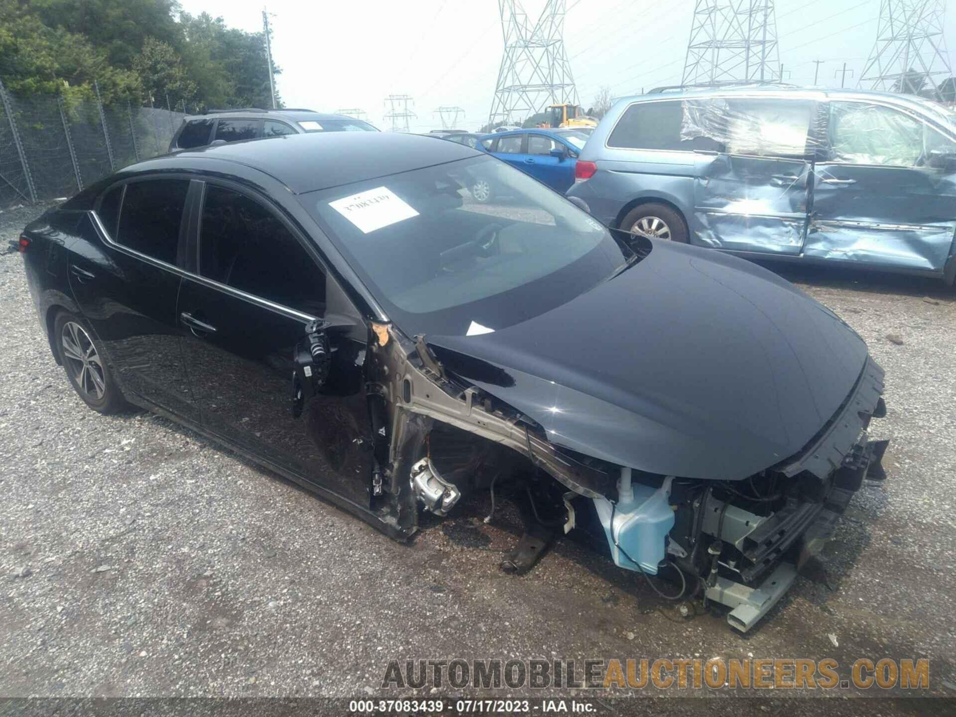 3N1AB8CV3NY244648 NISSAN SENTRA 2022