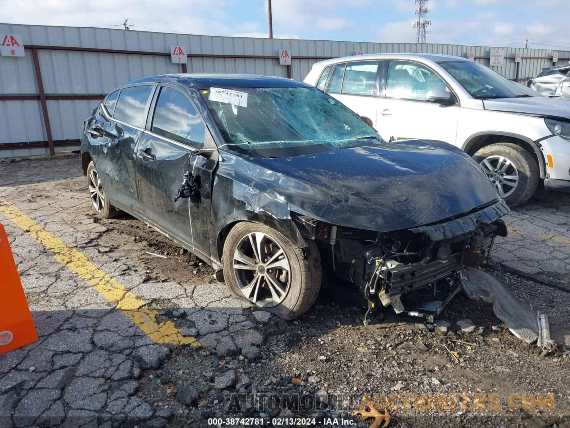 3N1AB8CV3NY246691 NISSAN SENTRA 2022