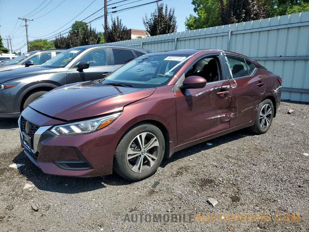 3N1AB8CV3NY247212 NISSAN SENTRA 2022