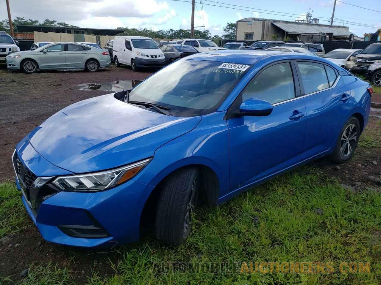 3N1AB8CV3NY255231 NISSAN SENTRA 2022