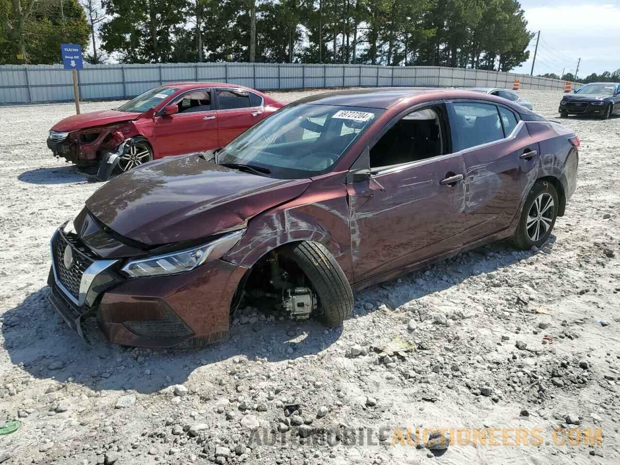 3N1AB8CV3NY263197 NISSAN SENTRA 2022