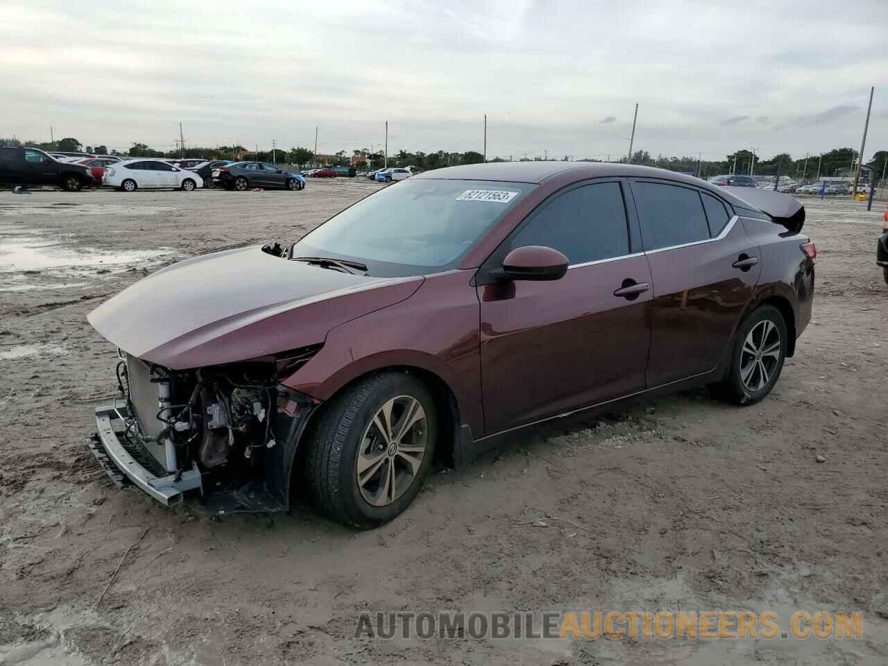 3N1AB8CV3NY263281 NISSAN SENTRA 2022