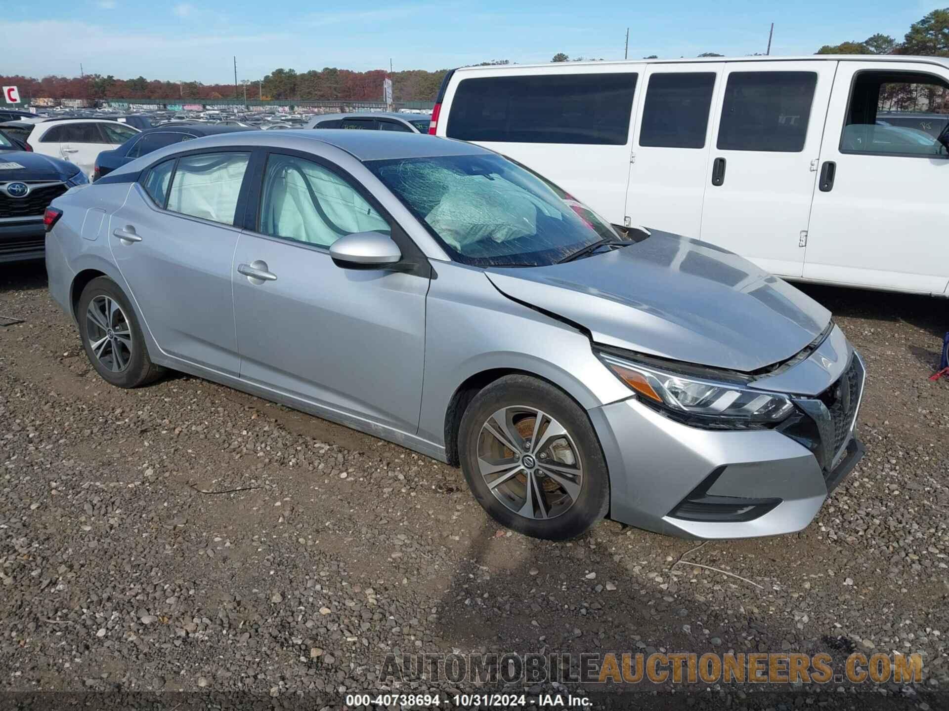 3N1AB8CV3NY264821 NISSAN SENTRA 2022