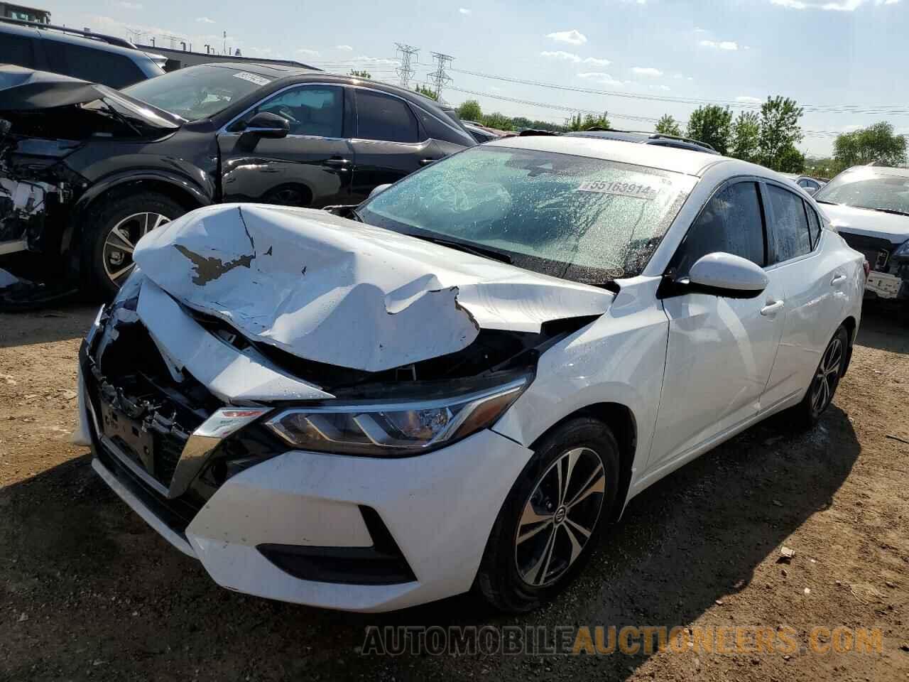 3N1AB8CV3NY292697 NISSAN SENTRA 2022