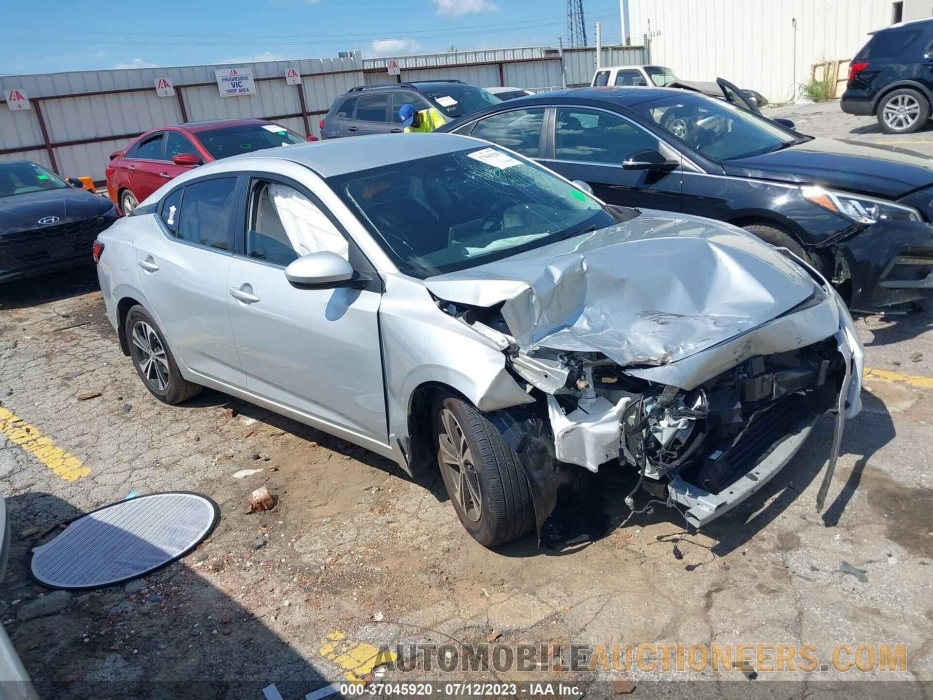 3N1AB8CV3NY295146 NISSAN SENTRA 2022