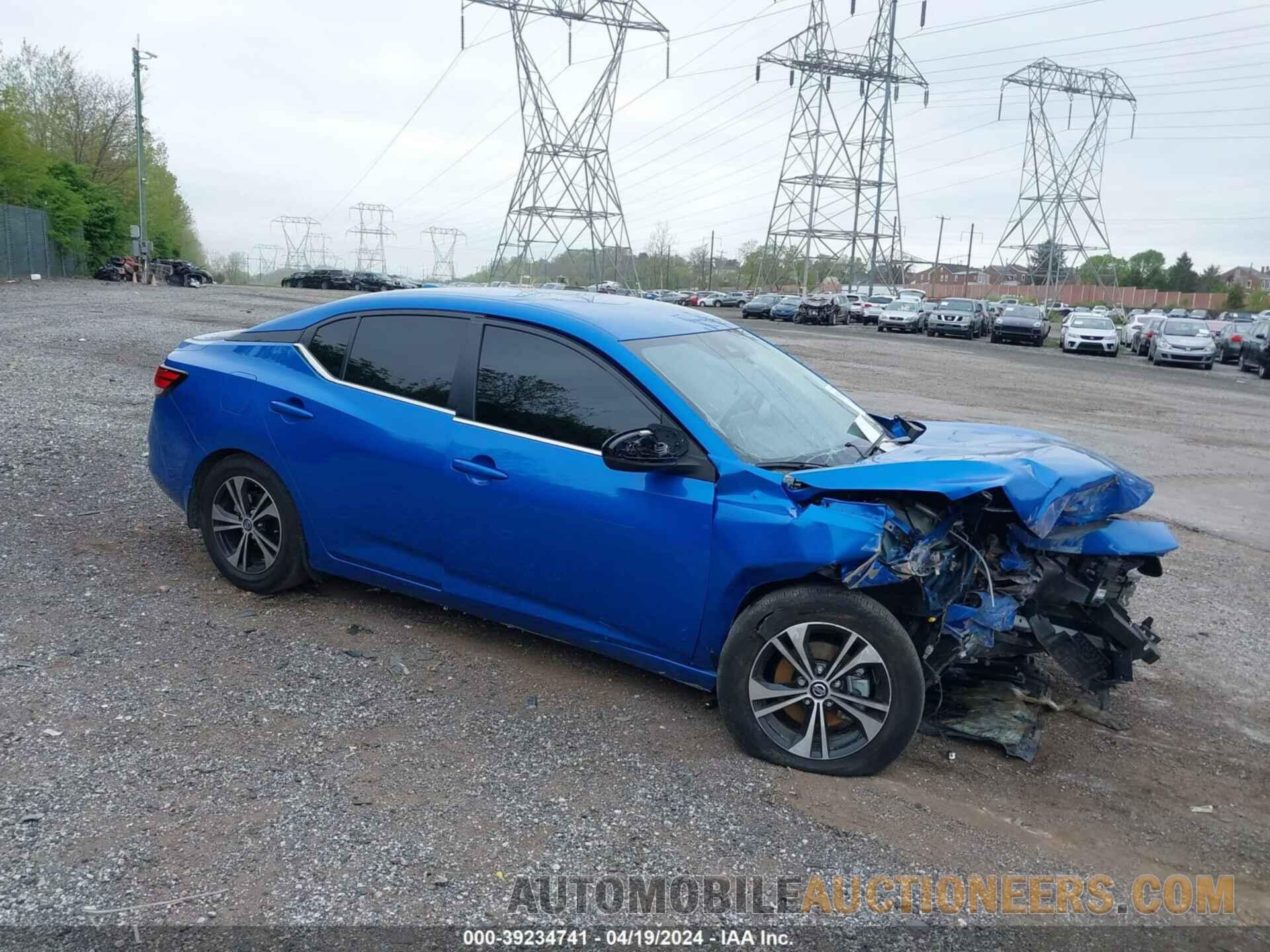 3N1AB8CV3NY297673 NISSAN SENTRA 2022