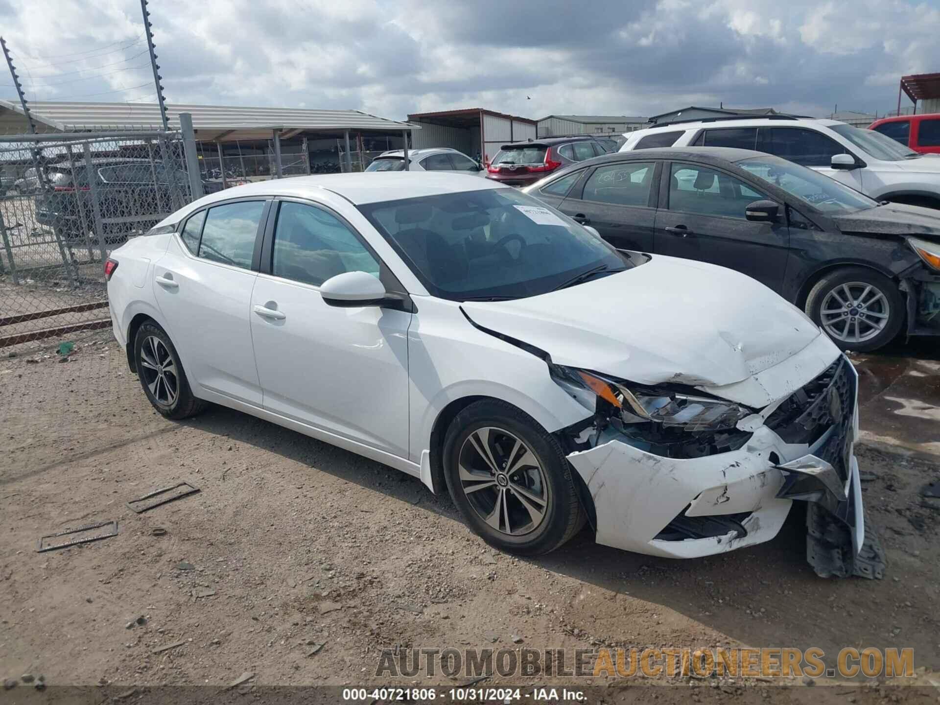 3N1AB8CV3NY297883 NISSAN SENTRA 2022