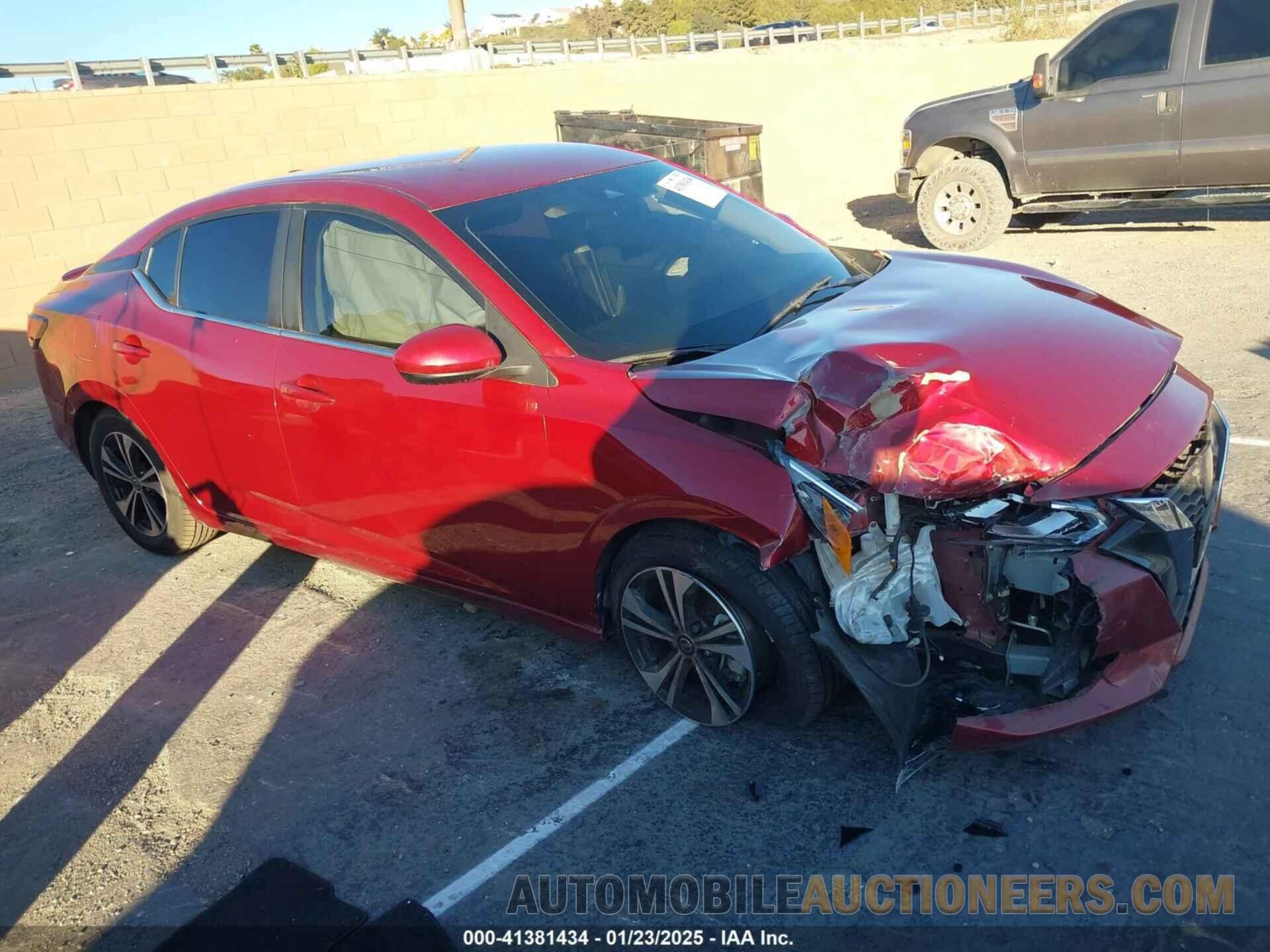 3N1AB8CV3NY301267 NISSAN SENTRA 2022