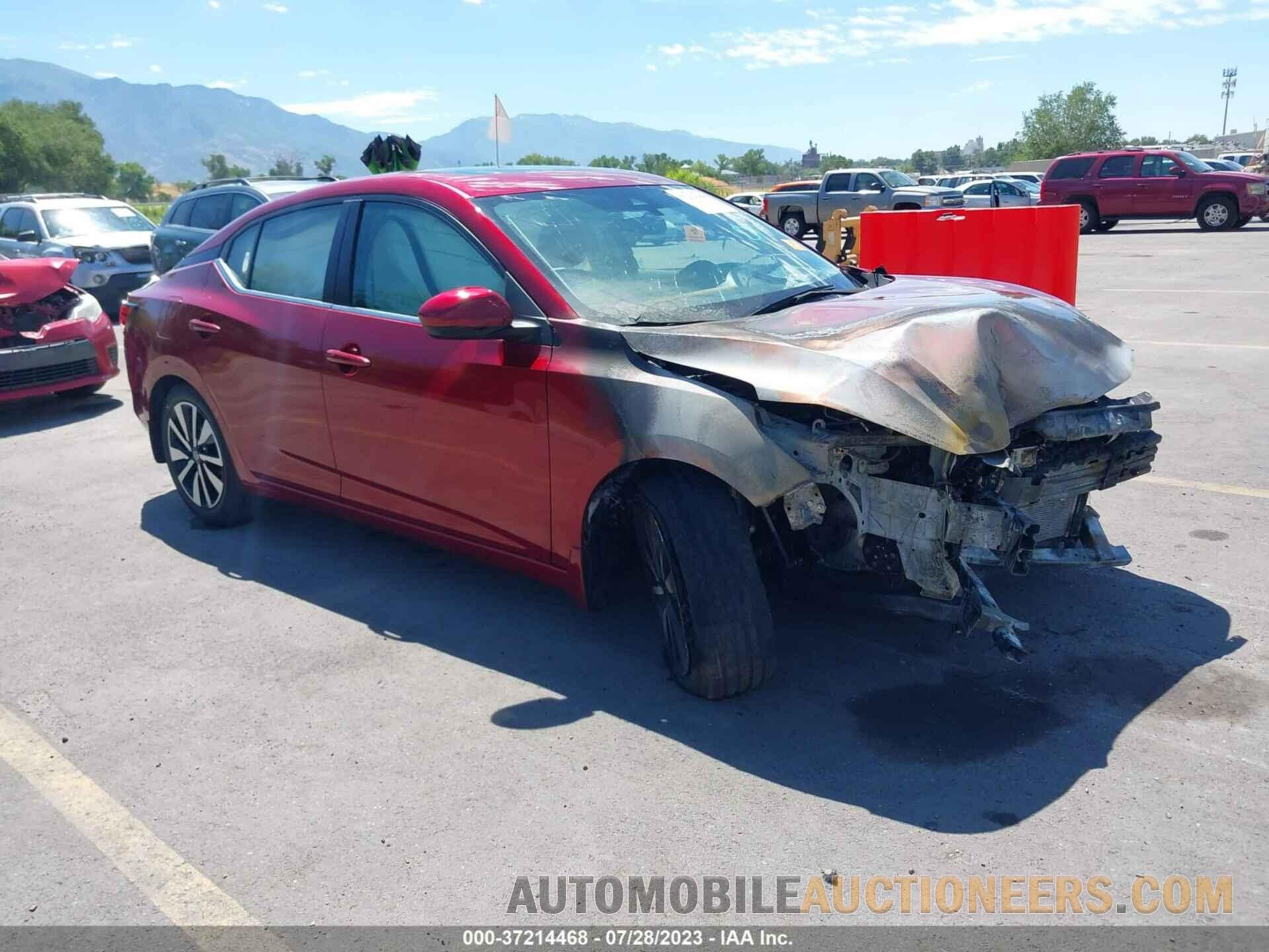 3N1AB8CV3NY301852 NISSAN SENTRA 2022