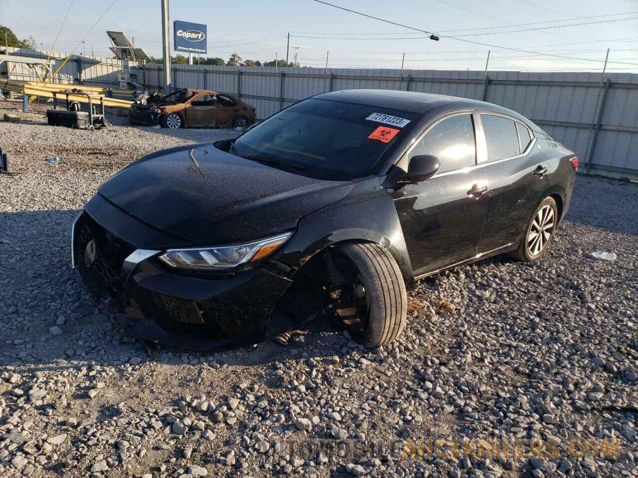 3N1AB8CV3NY306436 NISSAN SENTRA 2022