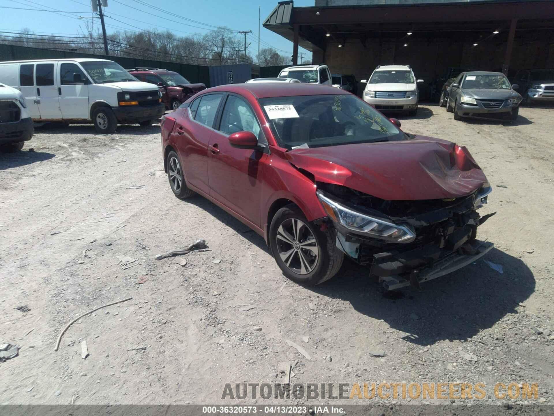 3N1AB8CV3NY307876 NISSAN SENTRA 2022