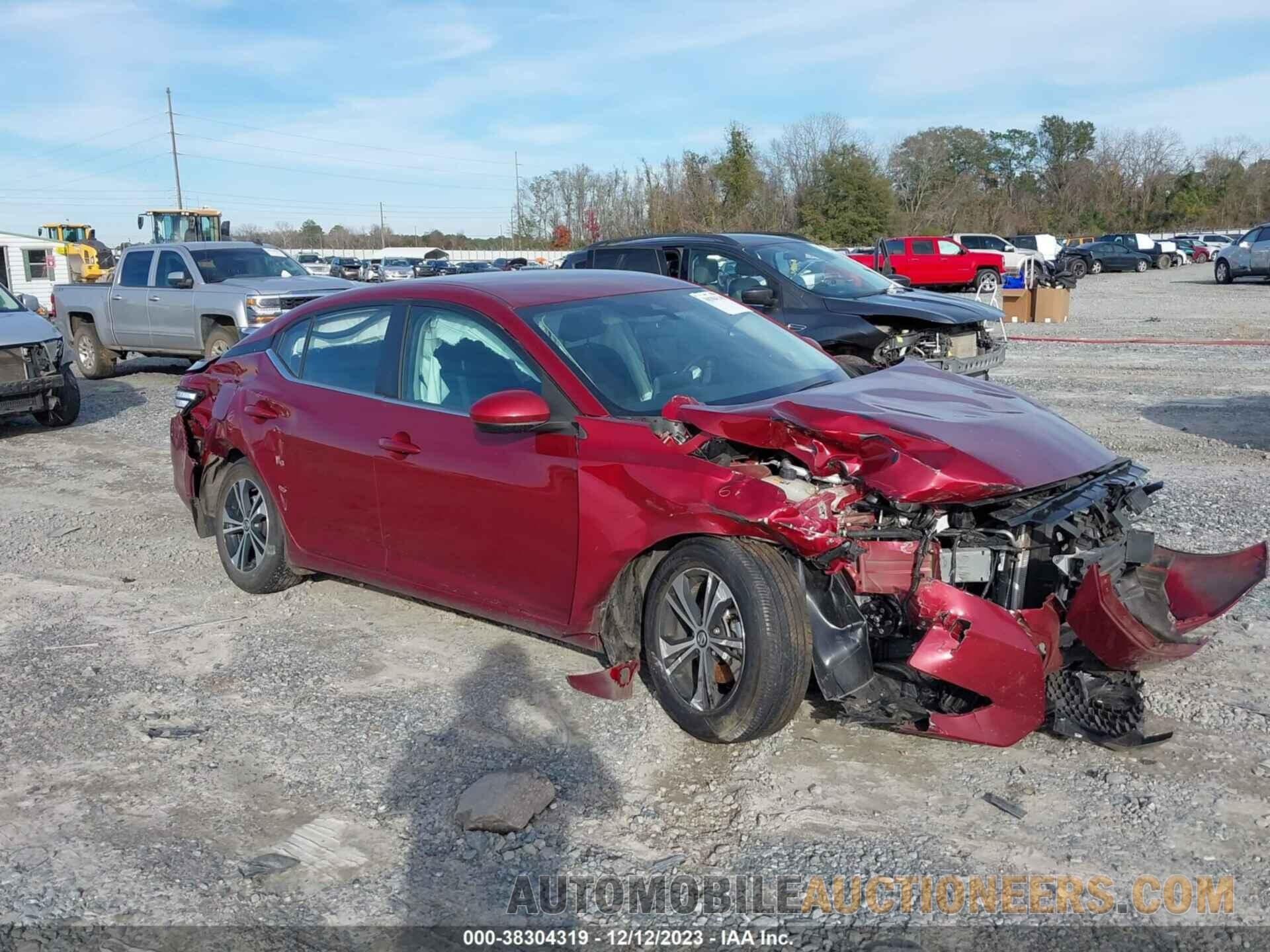 3N1AB8CV4NY205874 NISSAN SENTRA 2022