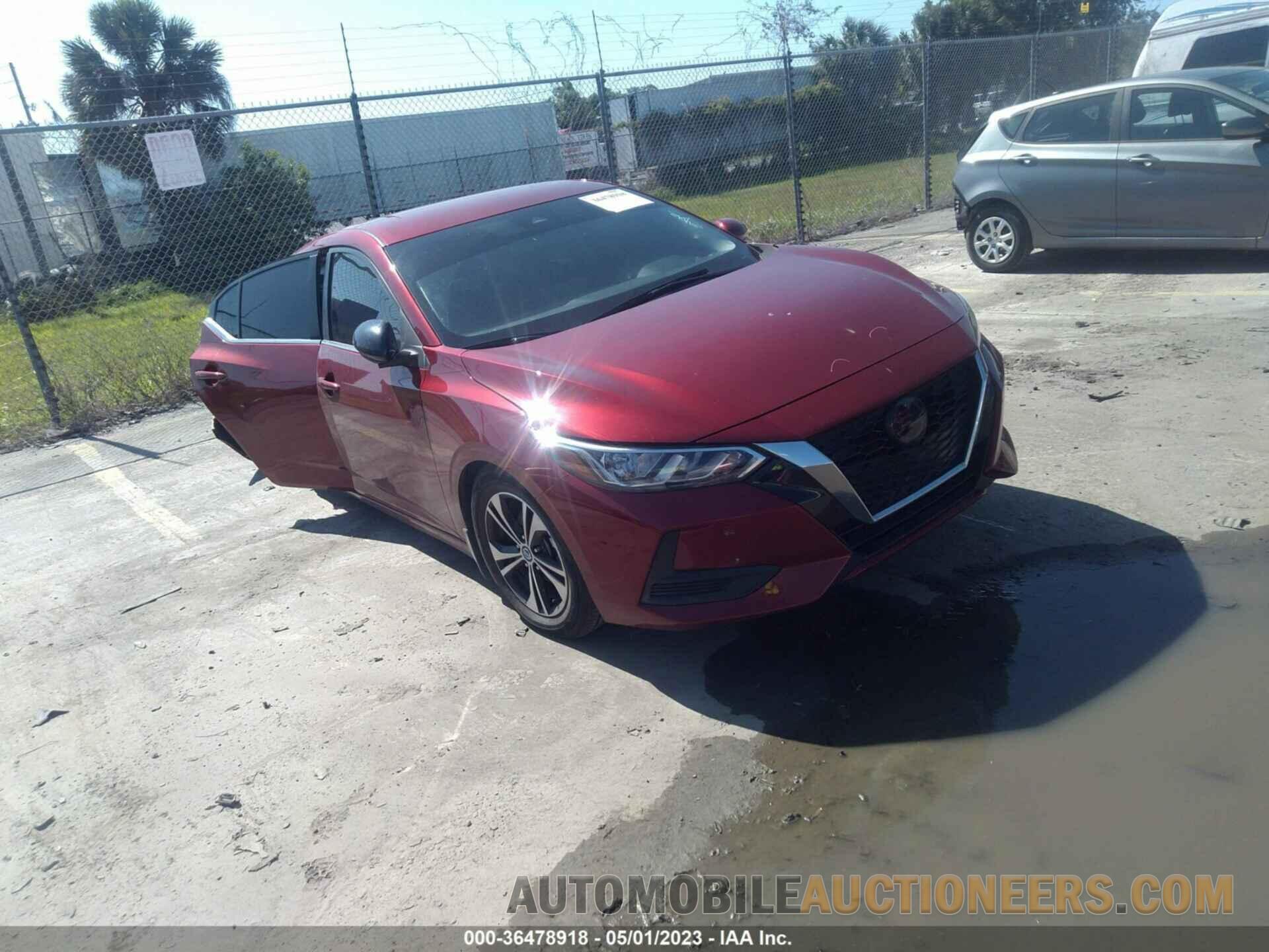 3N1AB8CV4NY255299 NISSAN SENTRA 2022