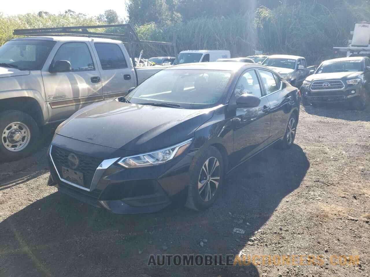 3N1AB8CV4NY256307 NISSAN SENTRA 2022