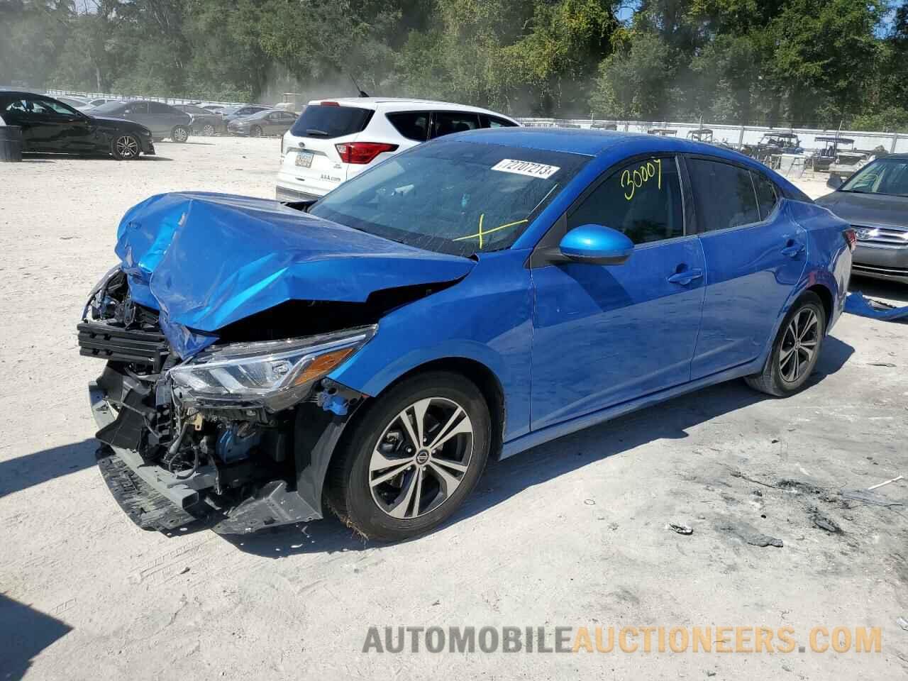 3N1AB8CV4NY261197 NISSAN SENTRA 2022