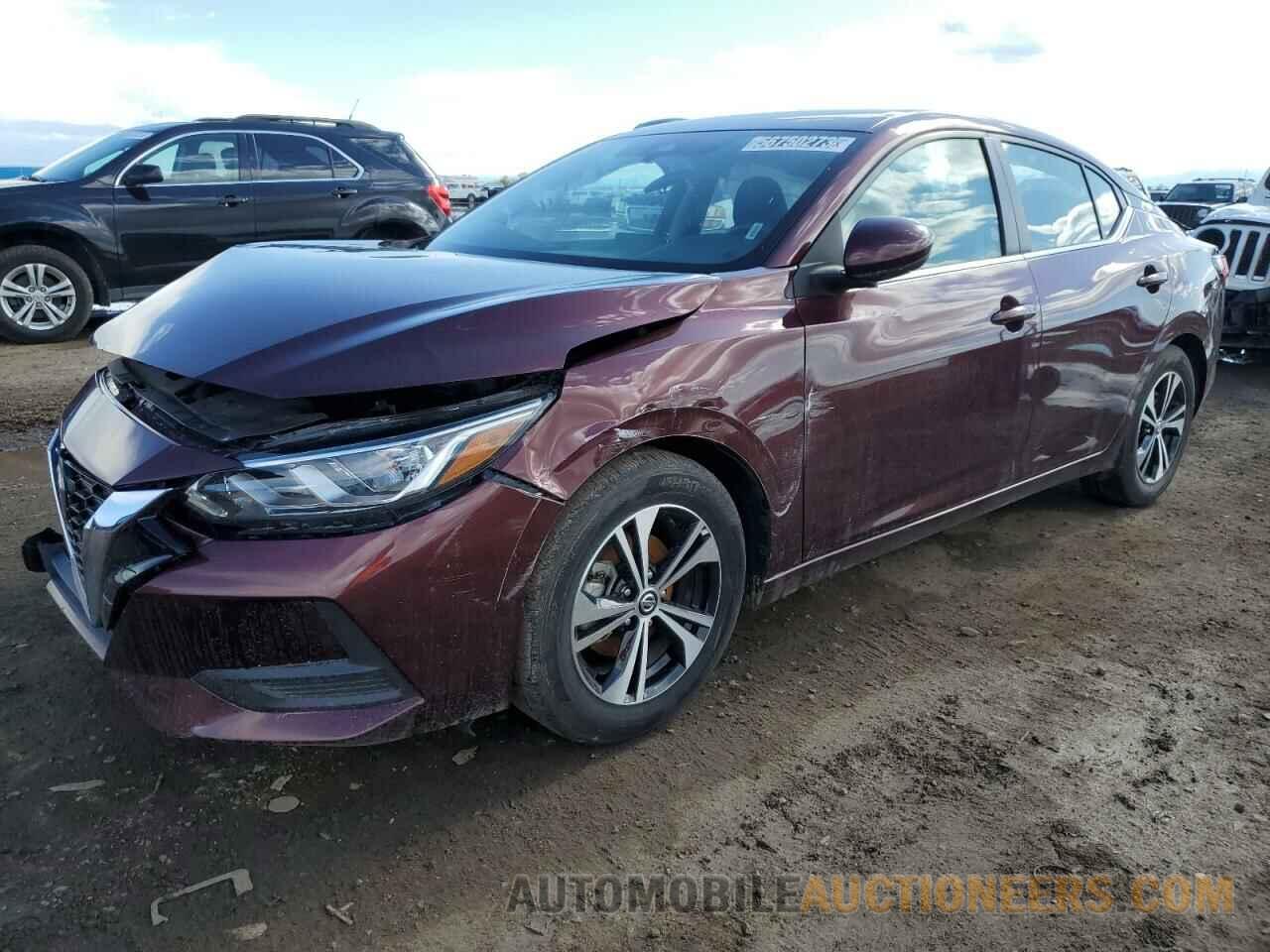 3N1AB8CV4NY262608 NISSAN SENTRA 2022