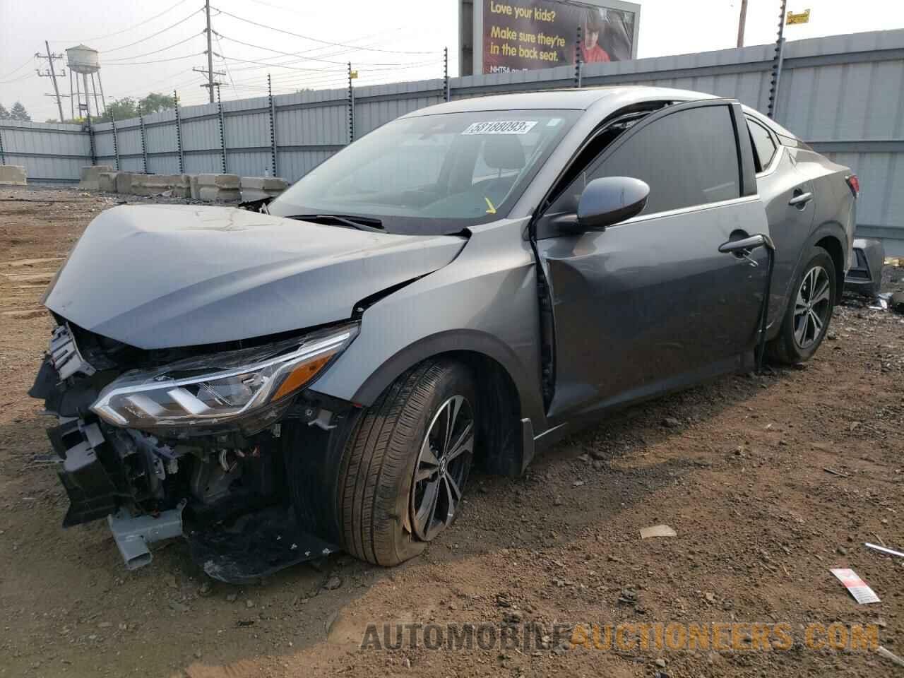 3N1AB8CV4NY294281 NISSAN SENTRA 2022