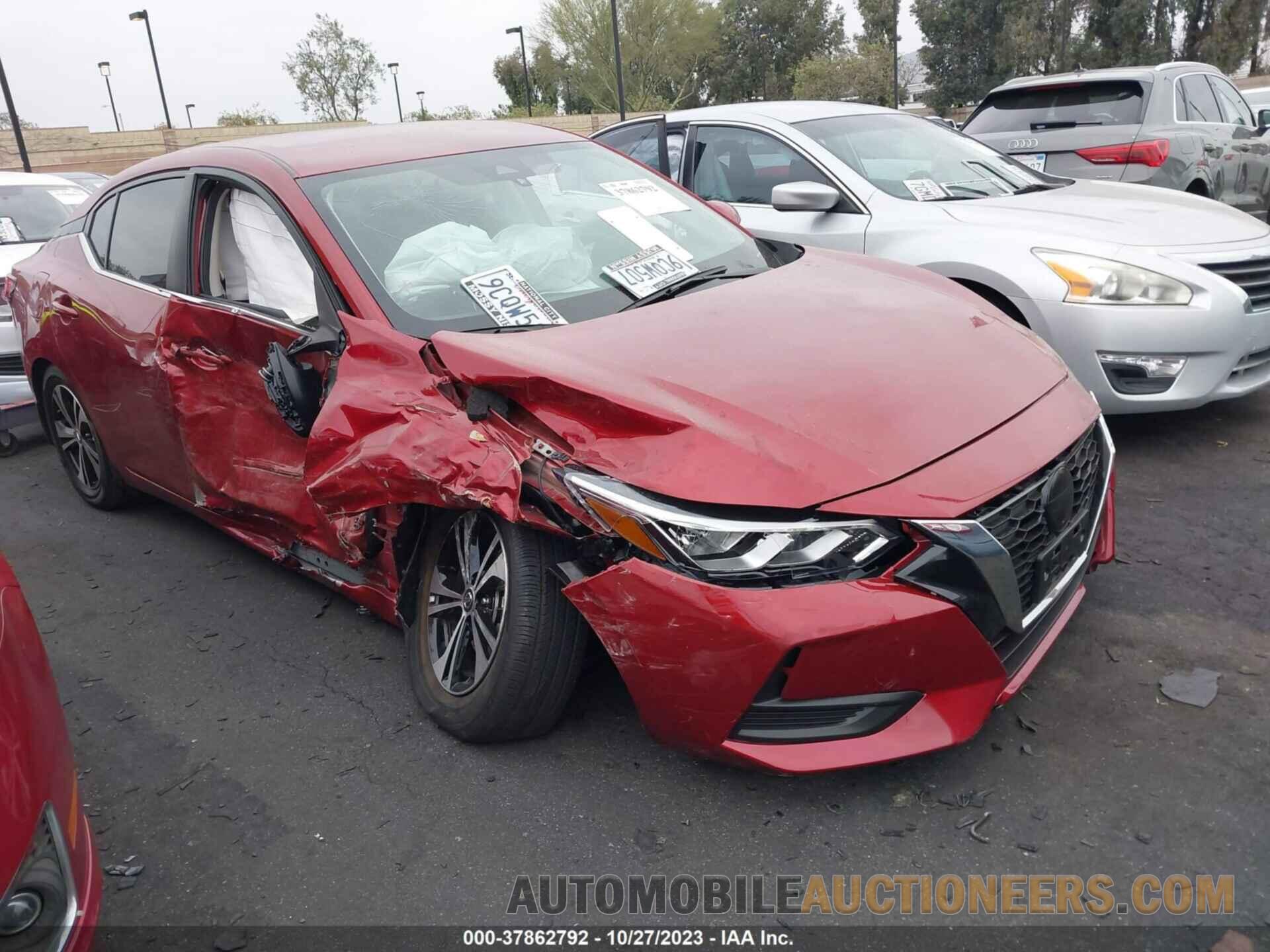 3N1AB8CV4NY295334 NISSAN SENTRA 2022