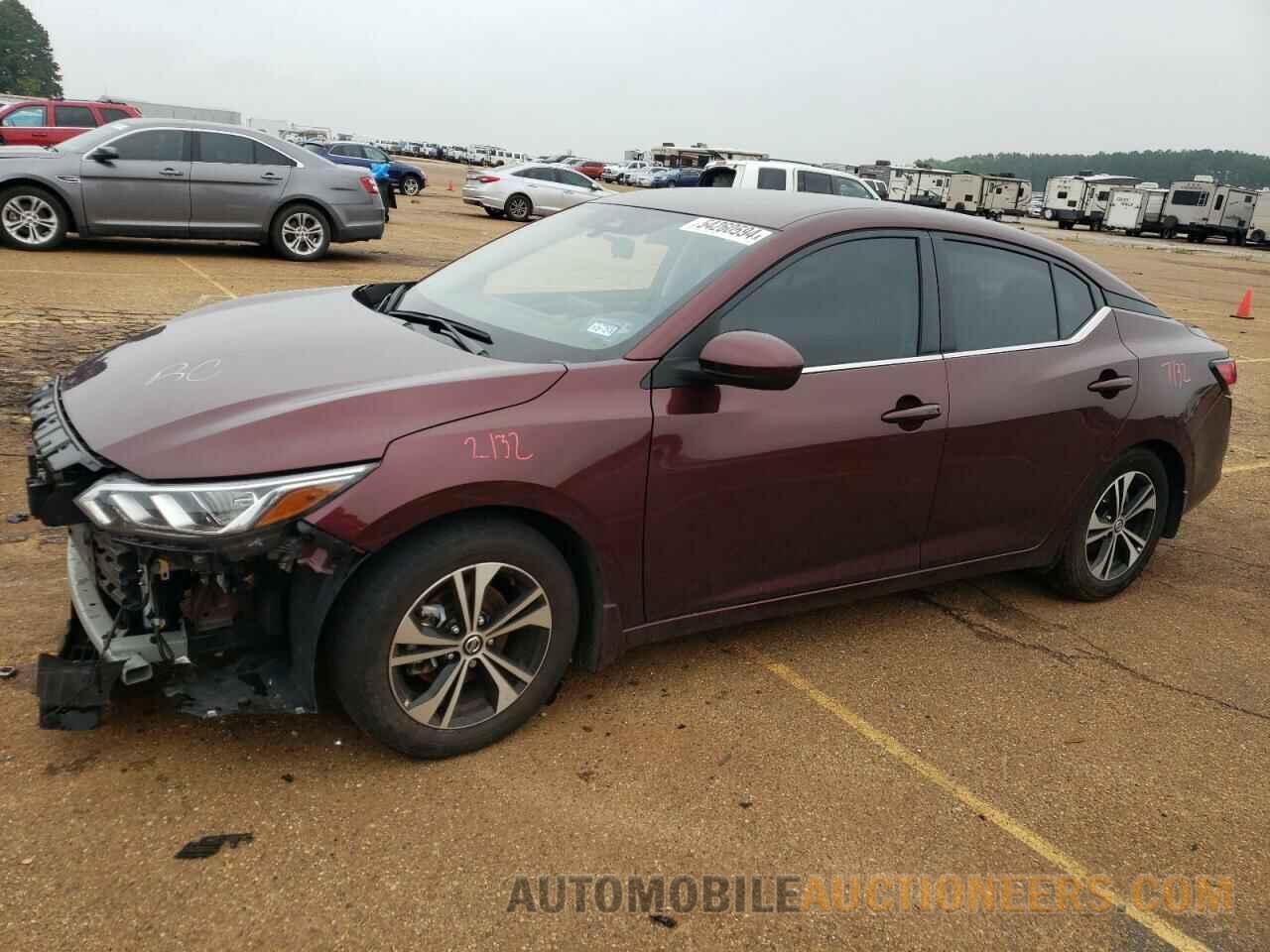 3N1AB8CV4NY296869 NISSAN SENTRA 2022