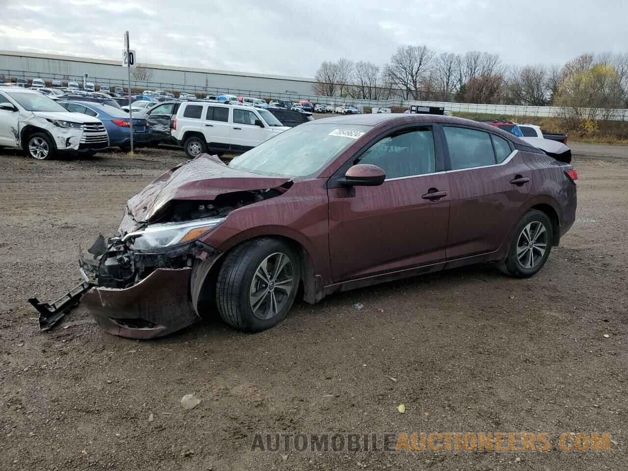 3N1AB8CV4NY296872 NISSAN SENTRA 2022