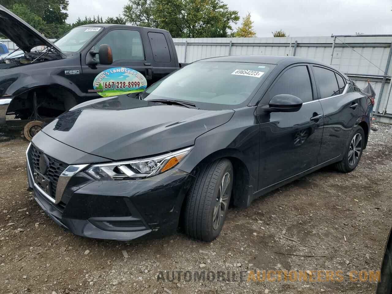 3N1AB8CV4NY303576 NISSAN SENTRA 2022