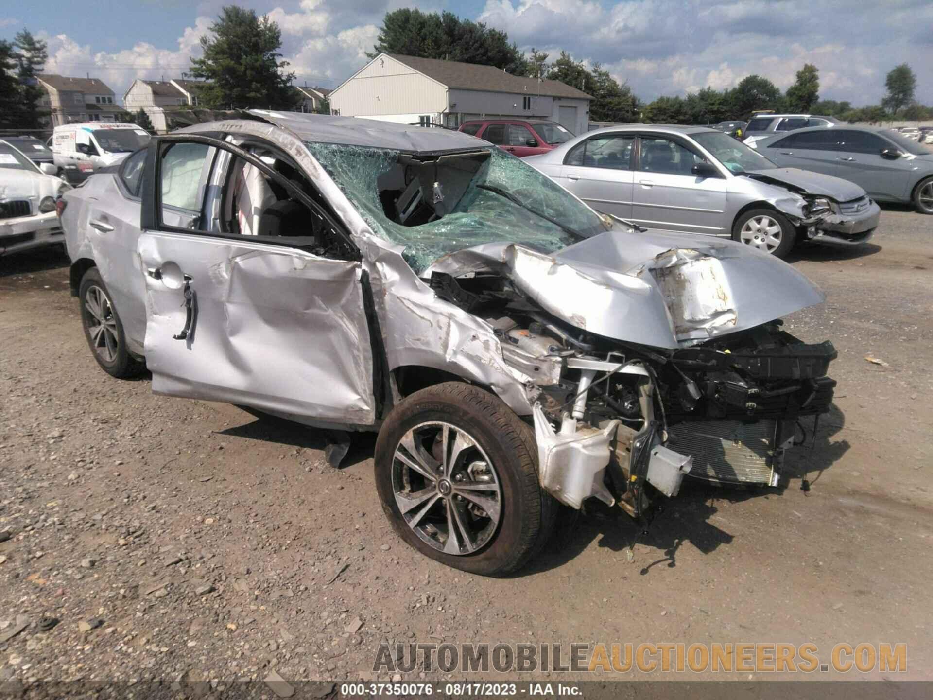 3N1AB8CV4NY306347 NISSAN SENTRA 2022