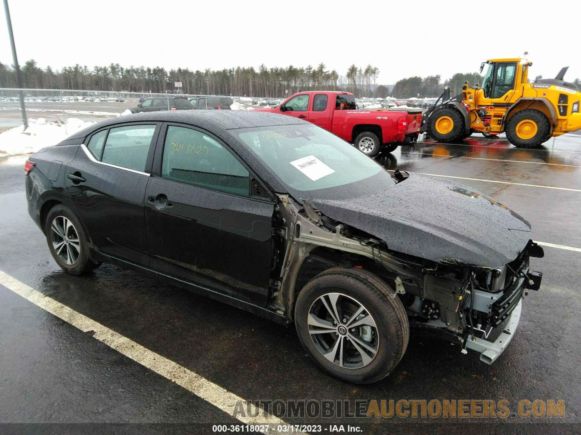 3N1AB8CV4NY314433 NISSAN SENTRA 2022