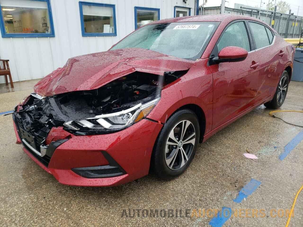 3N1AB8CV4PY288614 NISSAN SENTRA 2023