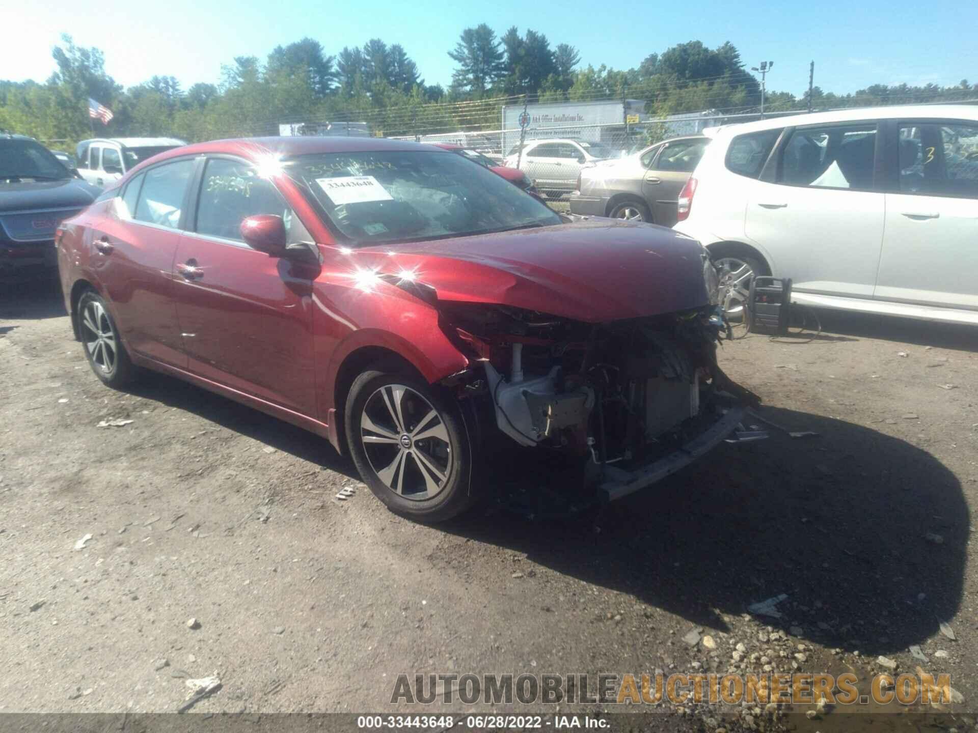 3N1AB8CV5LY278233 NISSAN SENTRA 2020