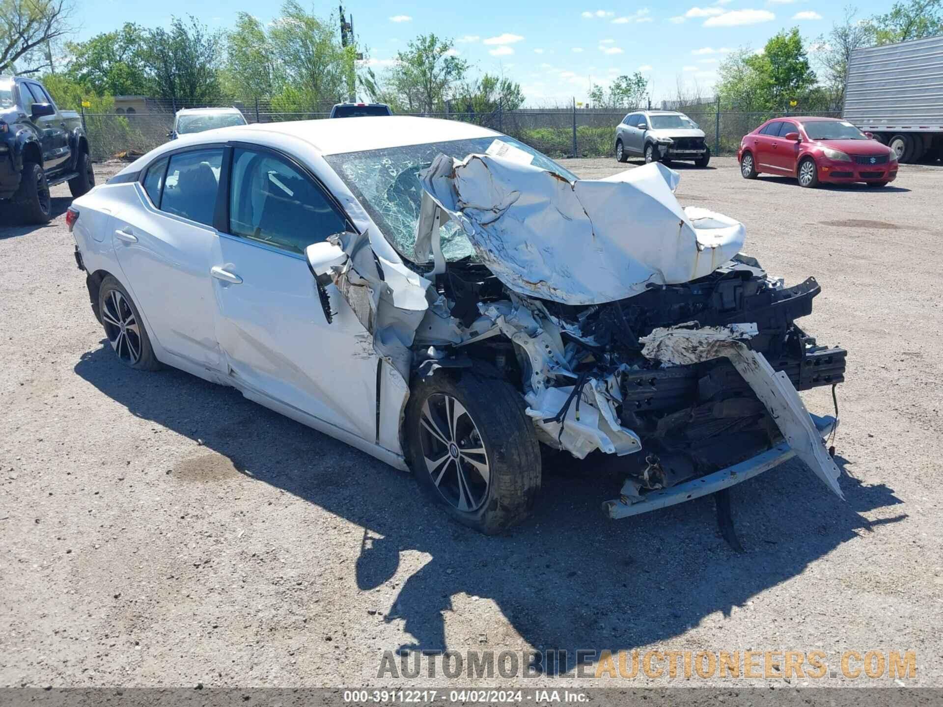 3N1AB8CV5NY206841 NISSAN SENTRA 2022