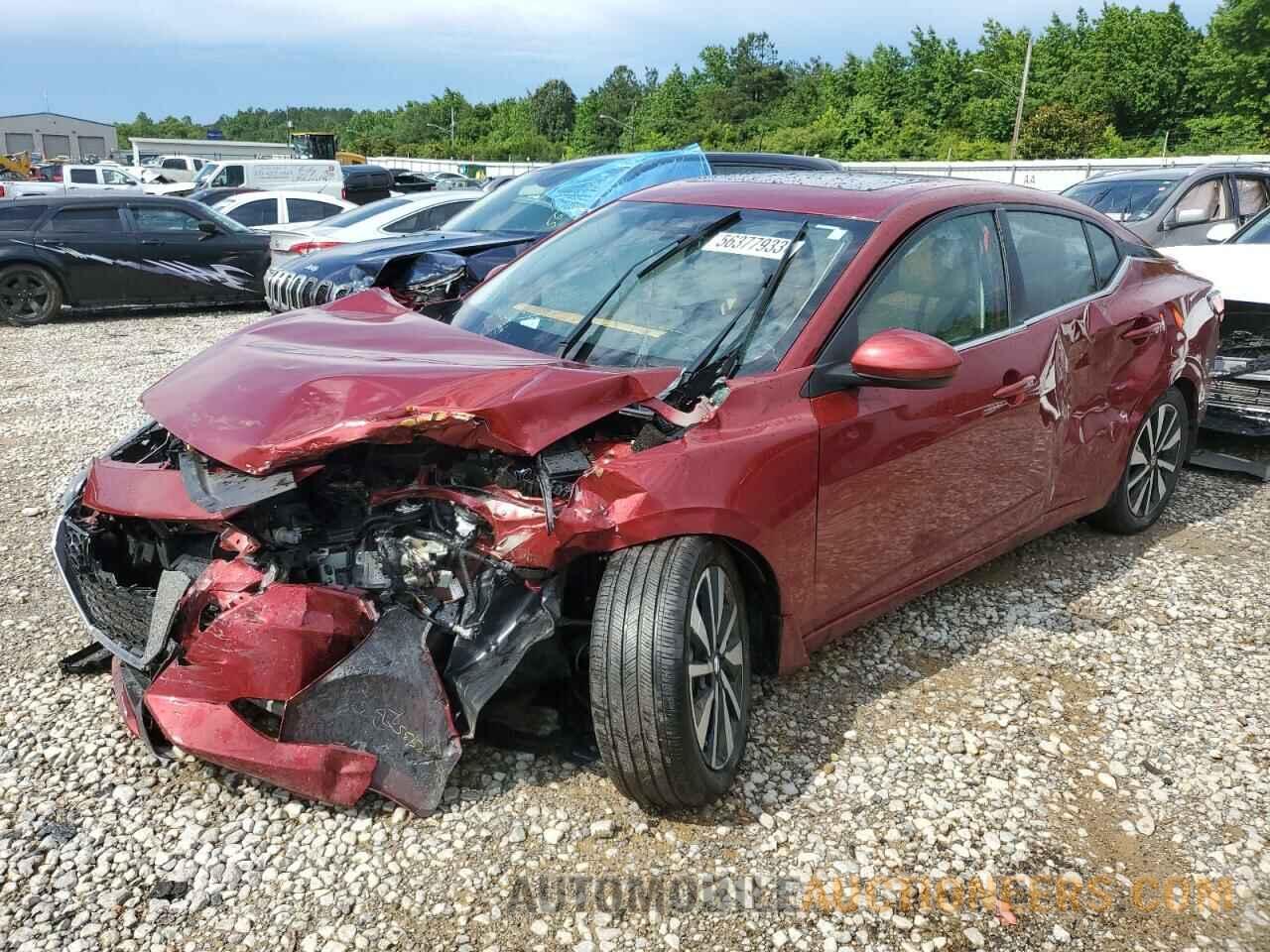 3N1AB8CV5NY289378 NISSAN SENTRA 2022