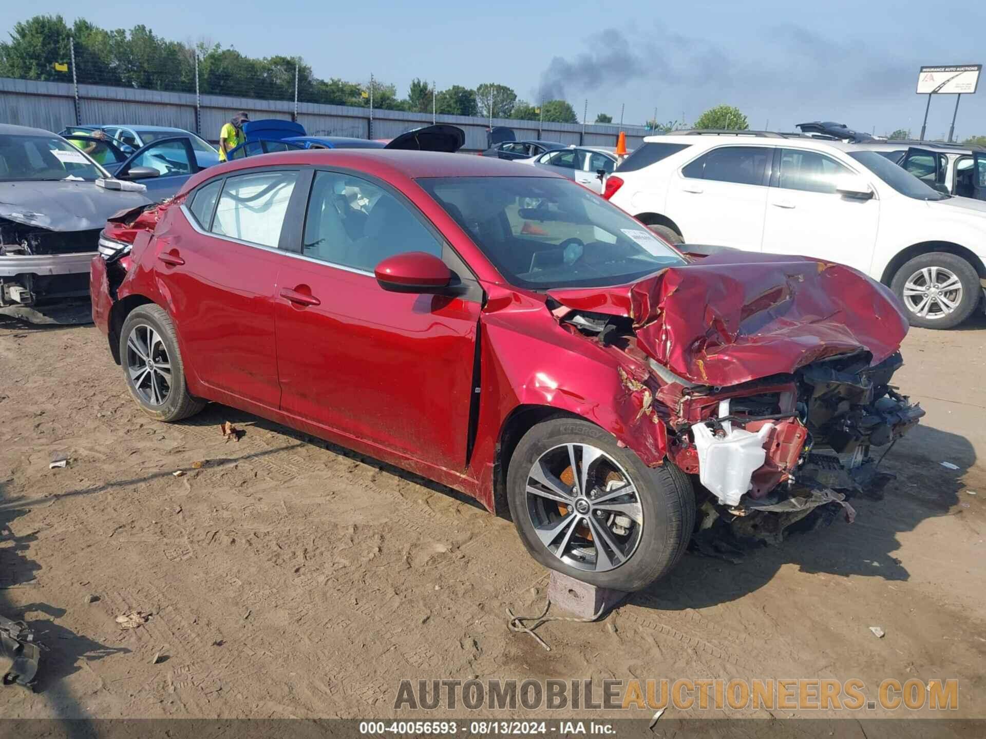 3N1AB8CV5NY306910 NISSAN SENTRA 2022