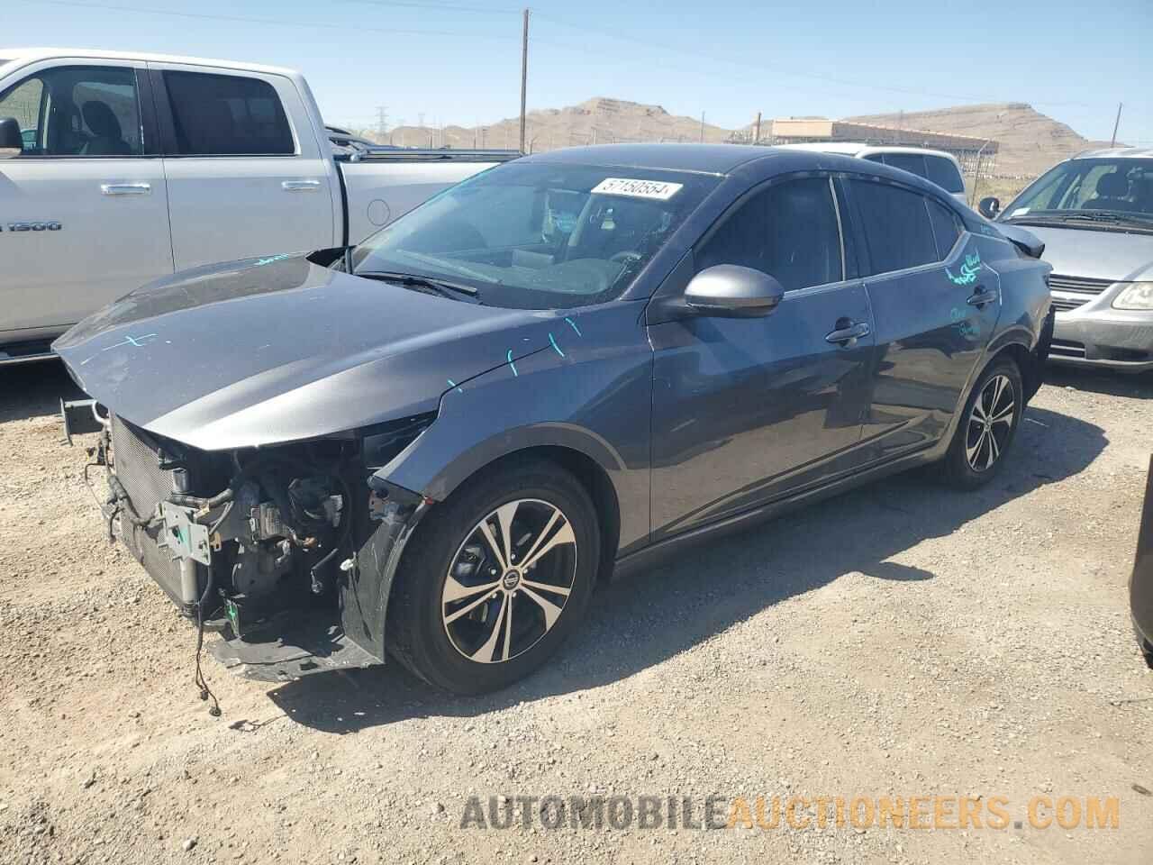 3N1AB8CV5NY312092 NISSAN SENTRA 2022