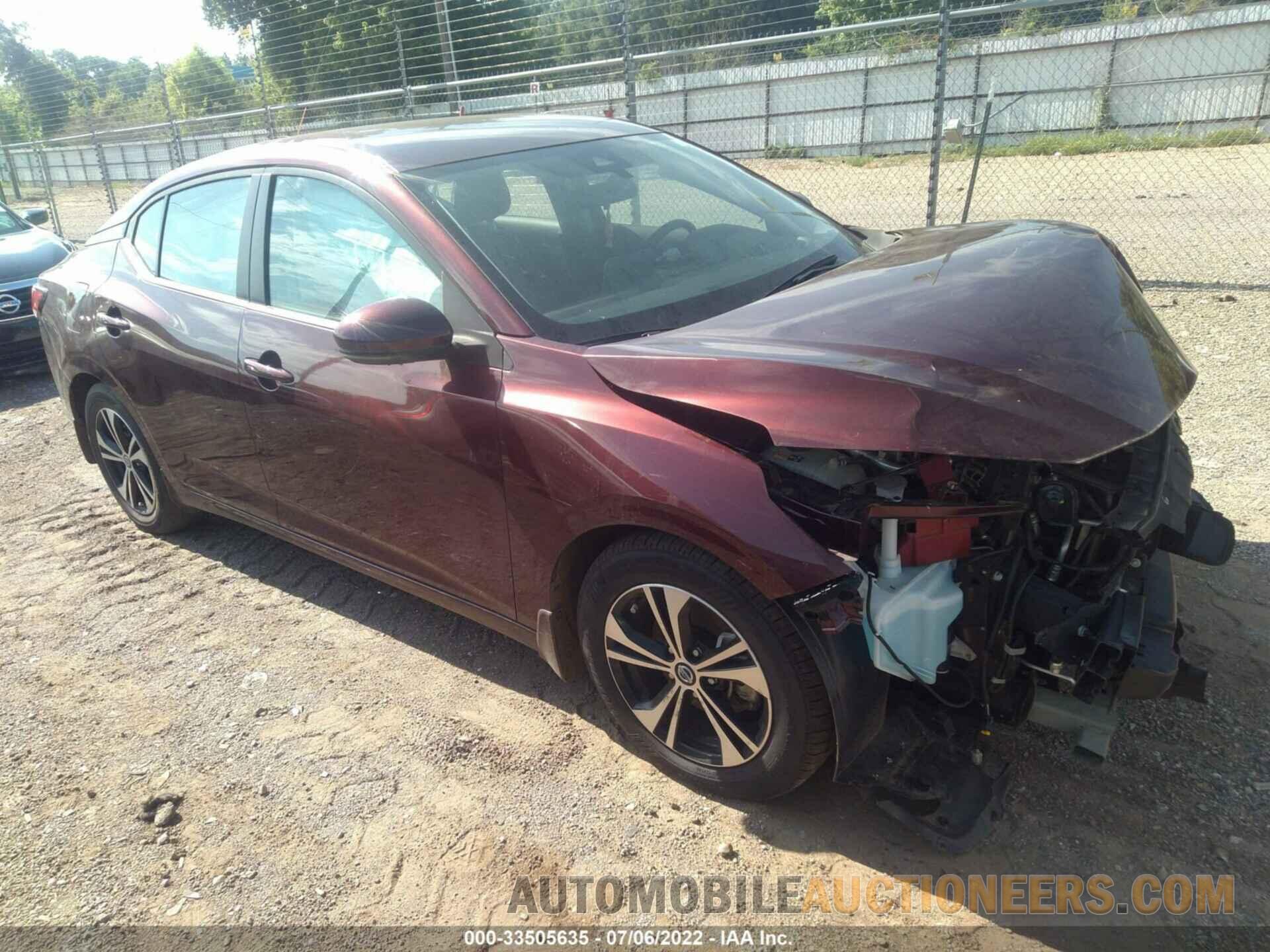 3N1AB8CV6LY241451 NISSAN SENTRA 2020