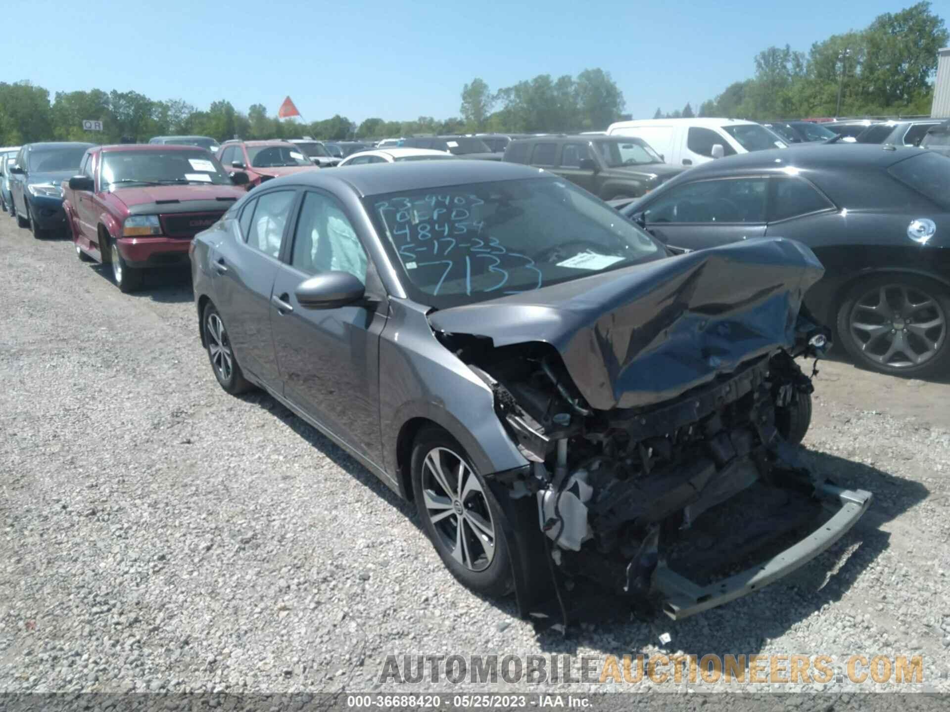 3N1AB8CV6LY257133 NISSAN SENTRA 2020