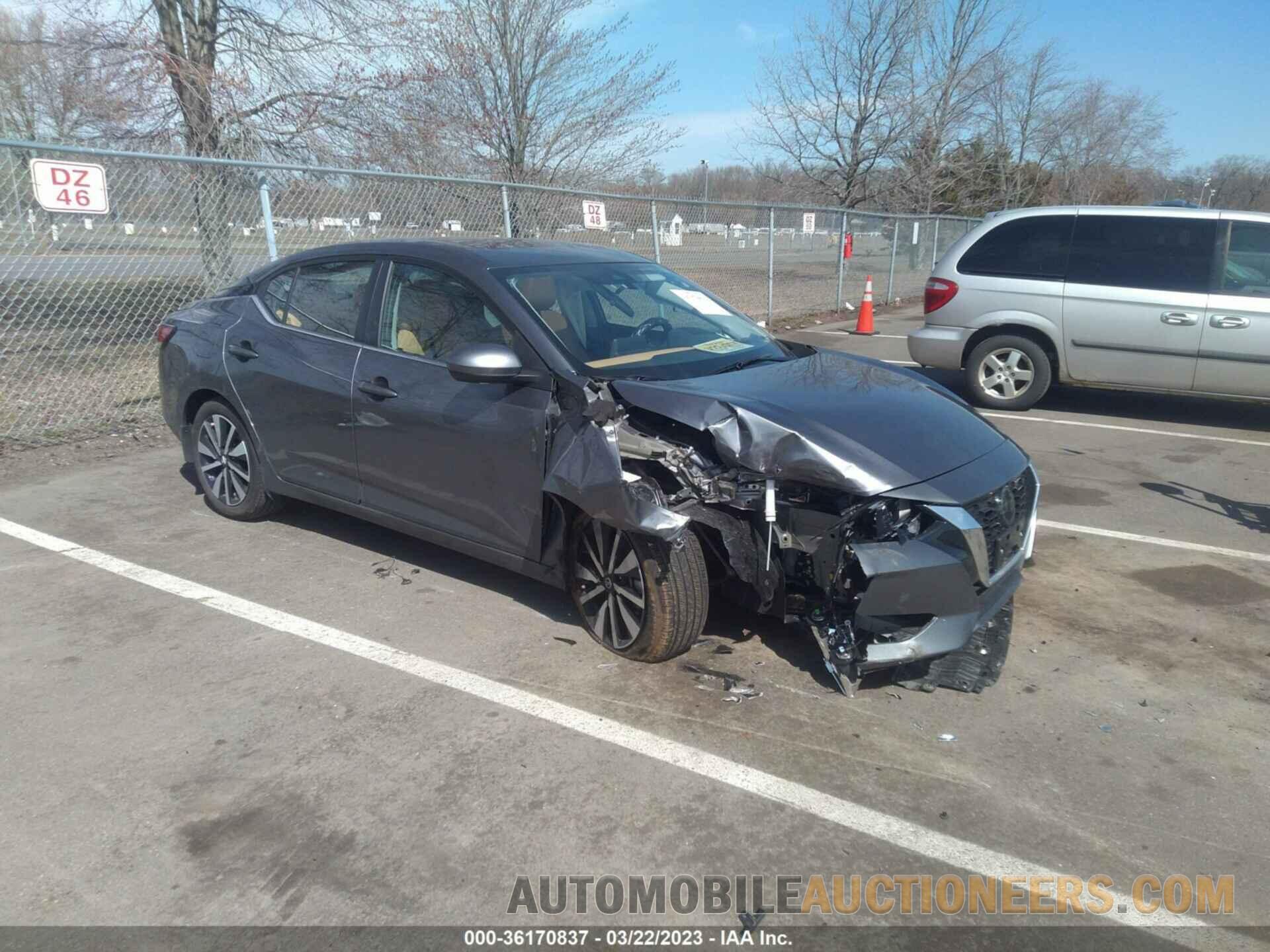 3N1AB8CV6MY300578 NISSAN SENTRA 2021