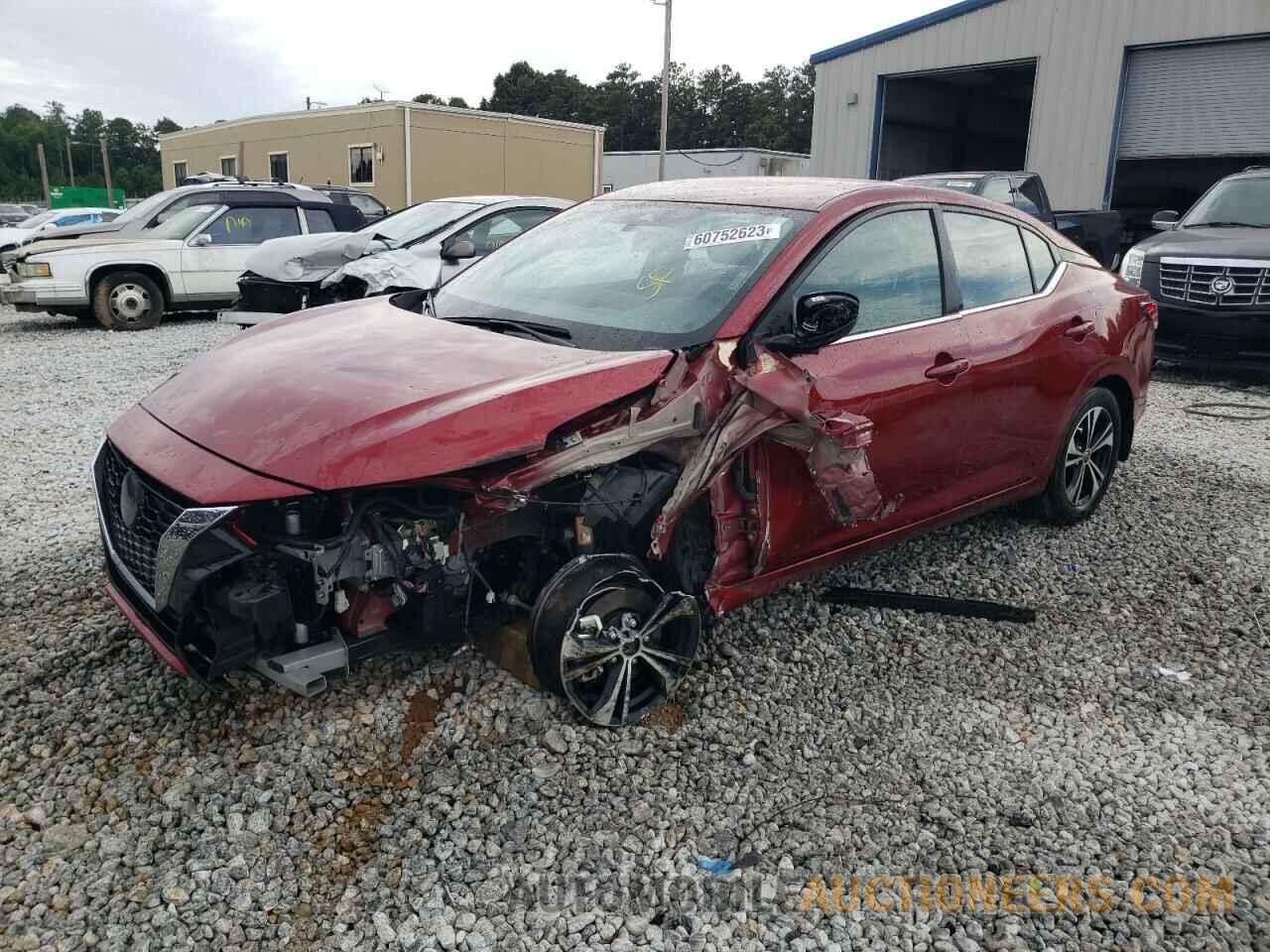 3N1AB8CV6NY208257 NISSAN SENTRA 2022