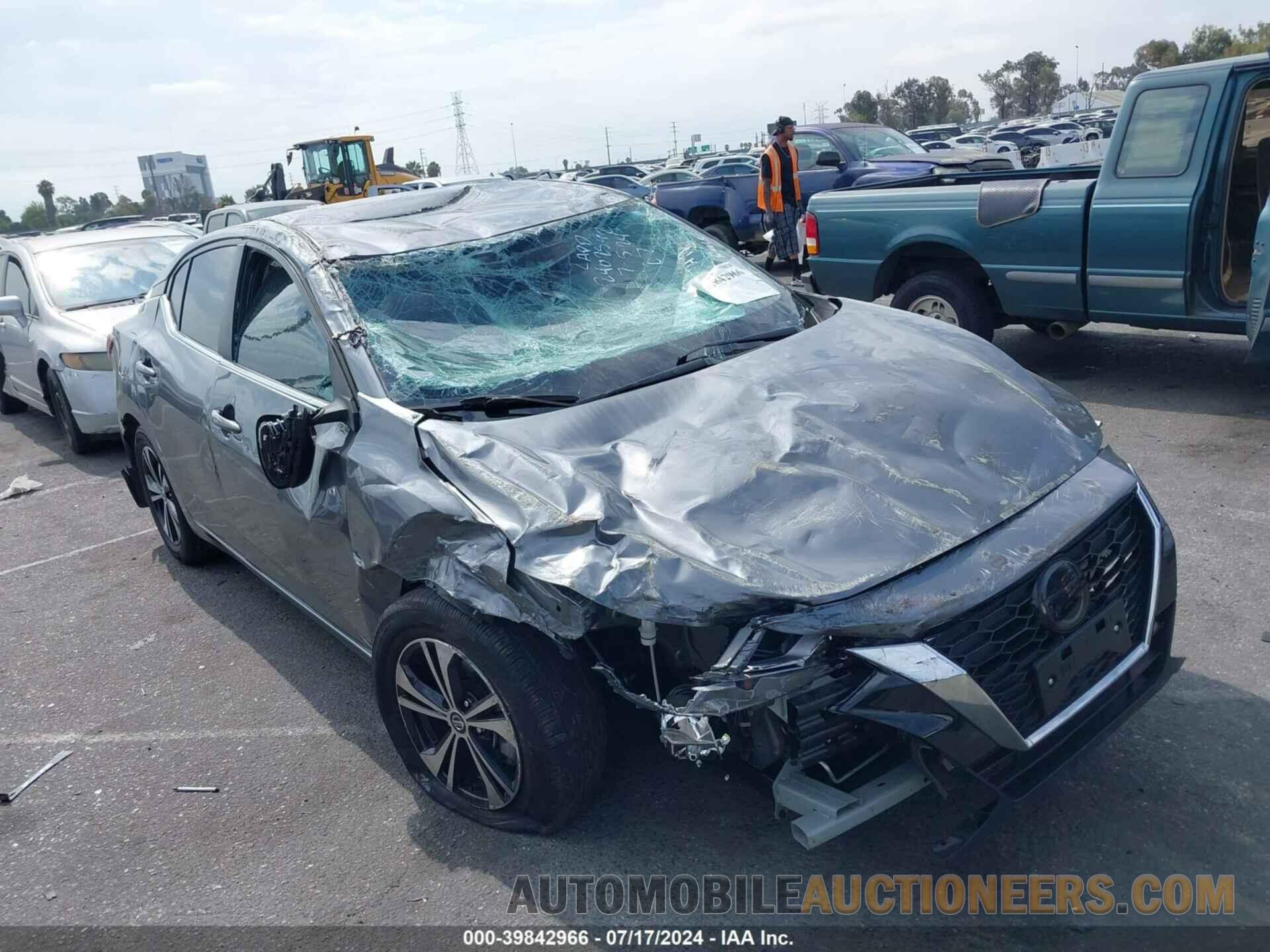 3N1AB8CV6NY235930 NISSAN SENTRA 2022