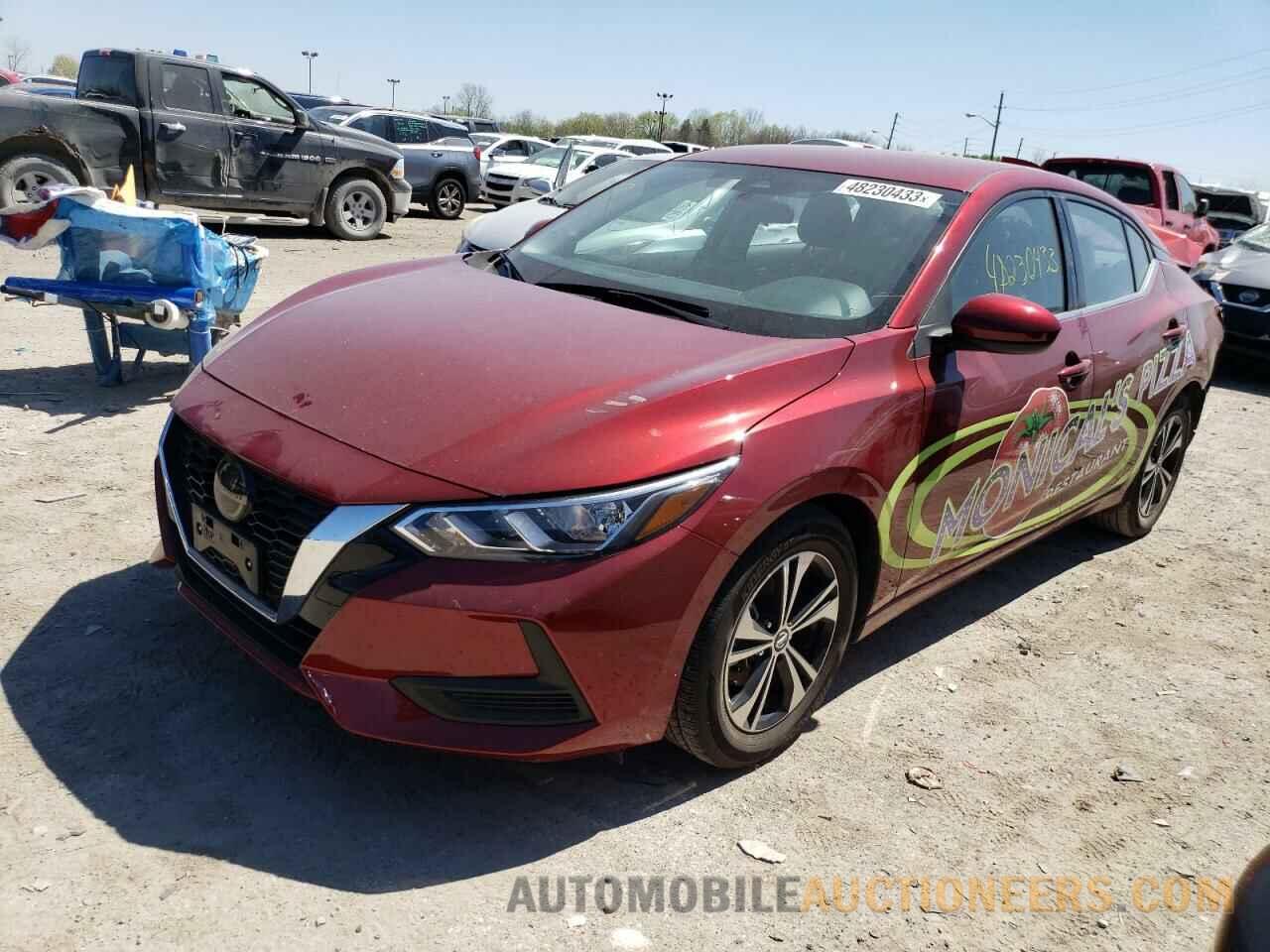 3N1AB8CV6NY246703 NISSAN SENTRA 2022