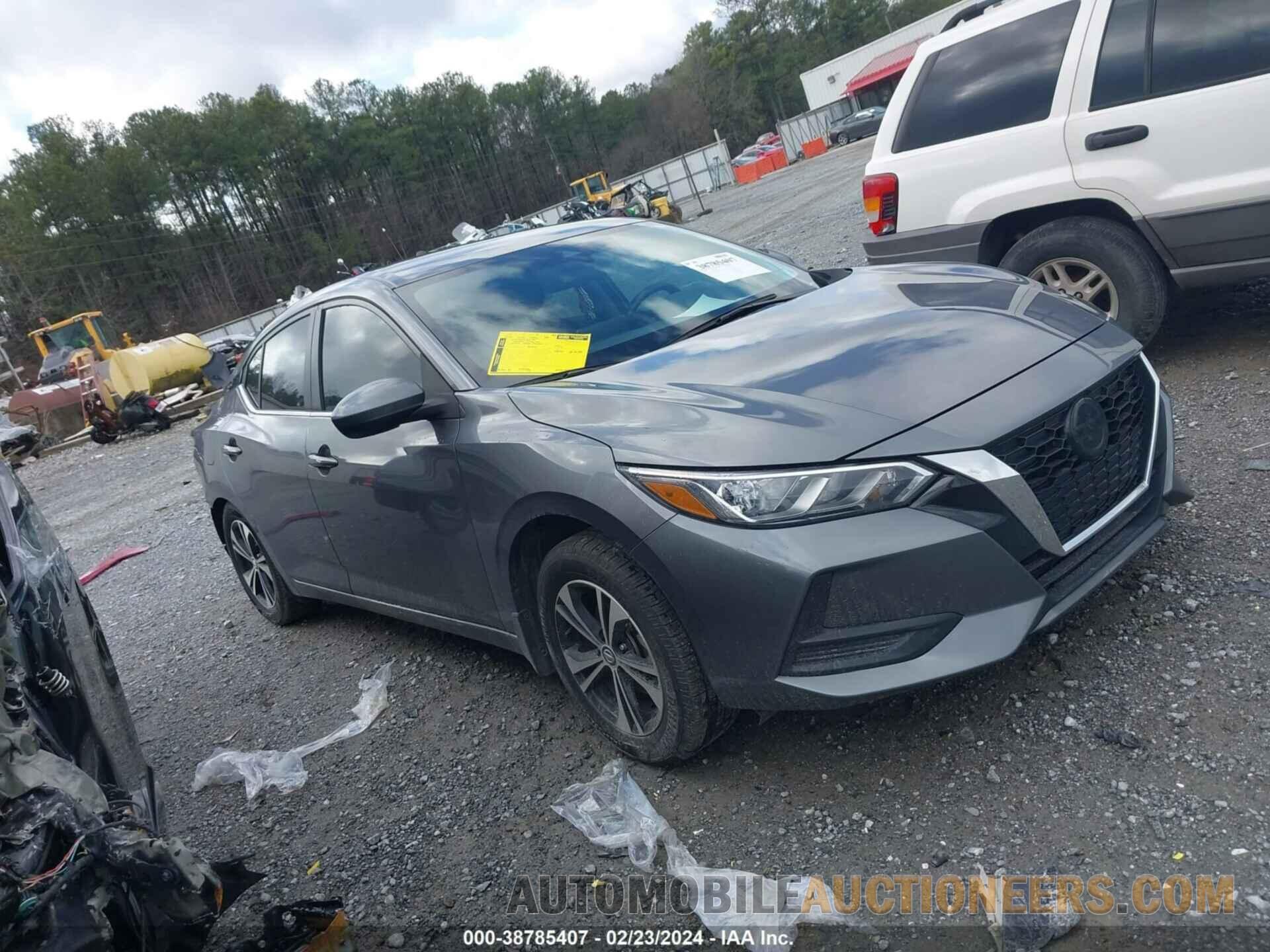 3N1AB8CV6NY254025 NISSAN SENTRA 2022