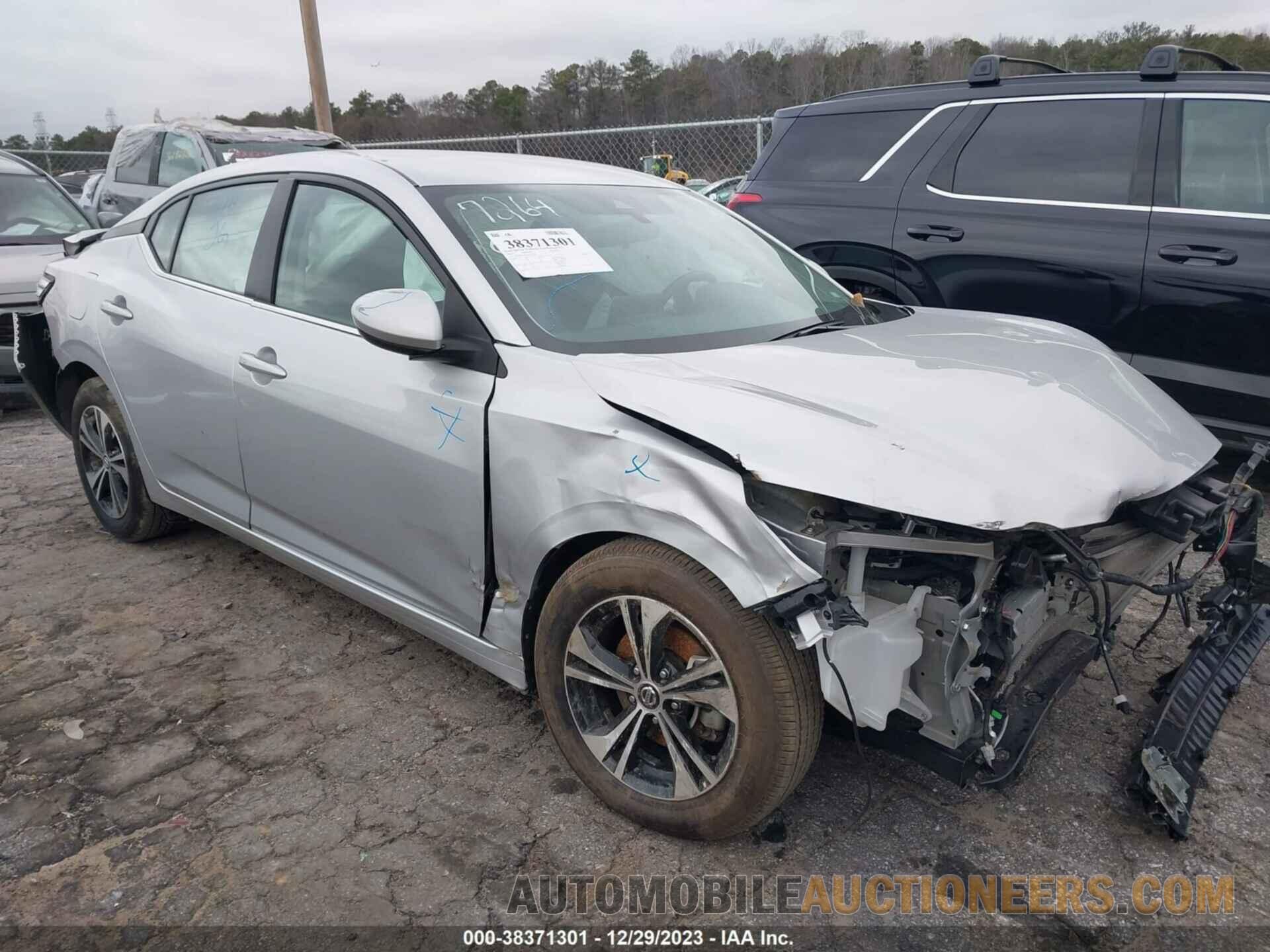 3N1AB8CV6NY257264 NISSAN SENTRA 2022