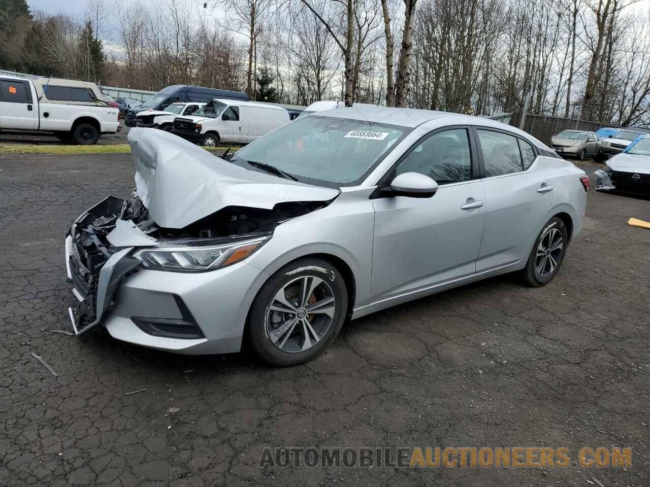 3N1AB8CV6NY257376 NISSAN SENTRA 2022