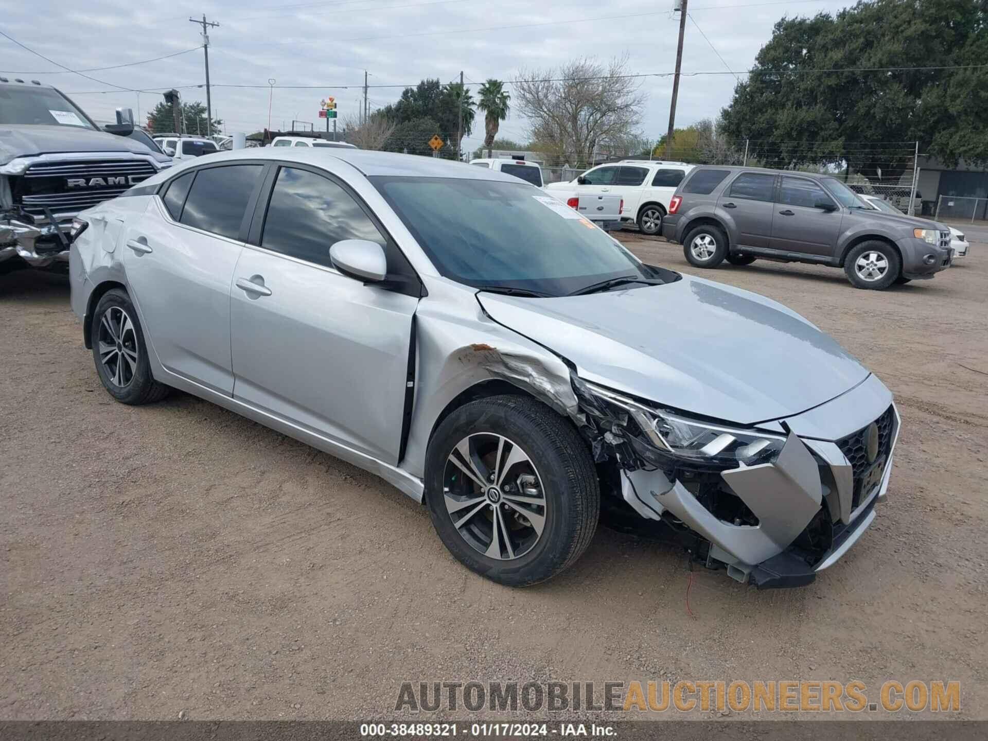 3N1AB8CV6NY287364 NISSAN SENTRA 2022