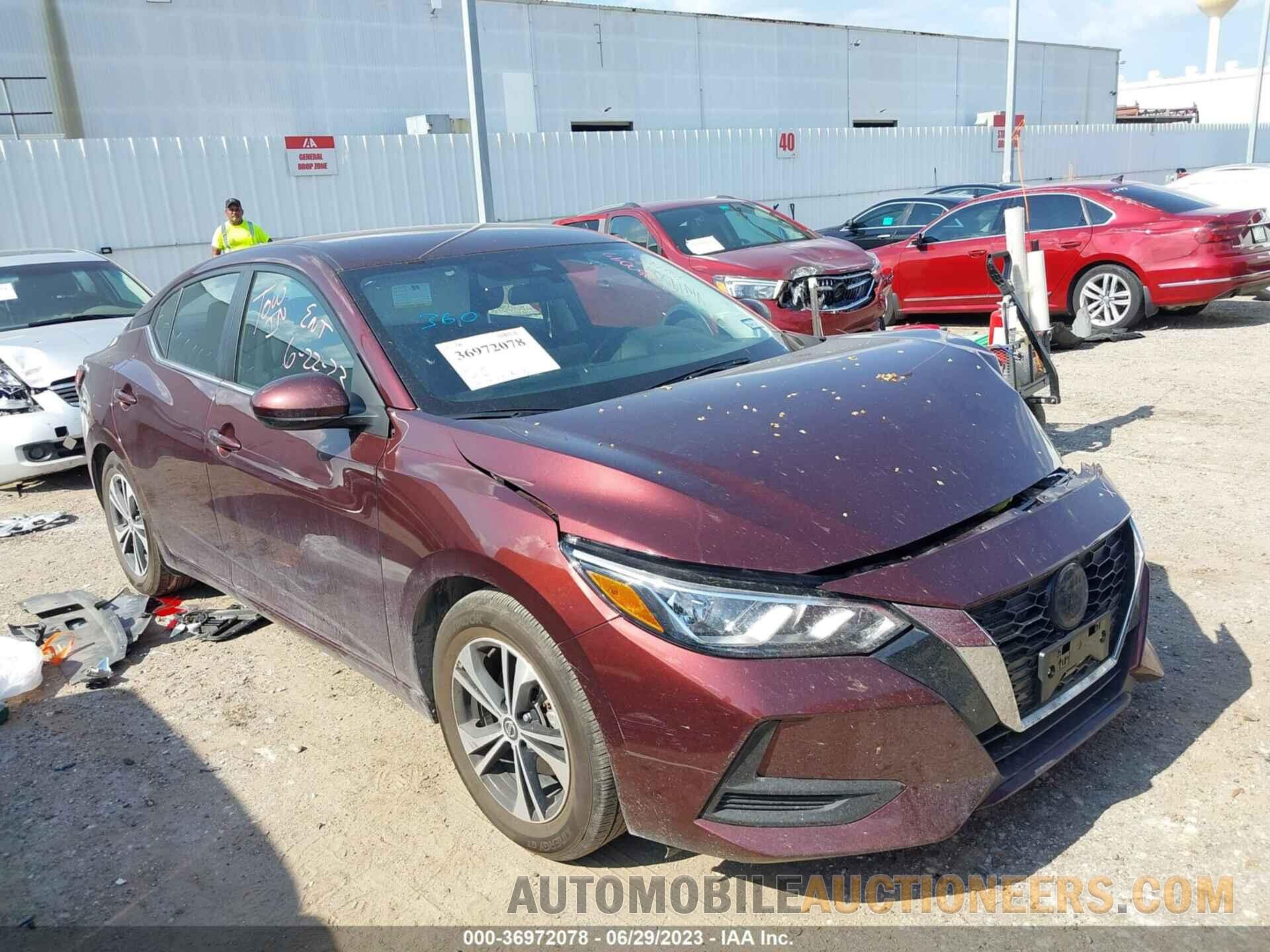 3N1AB8CV6NY291950 NISSAN SENTRA 2022