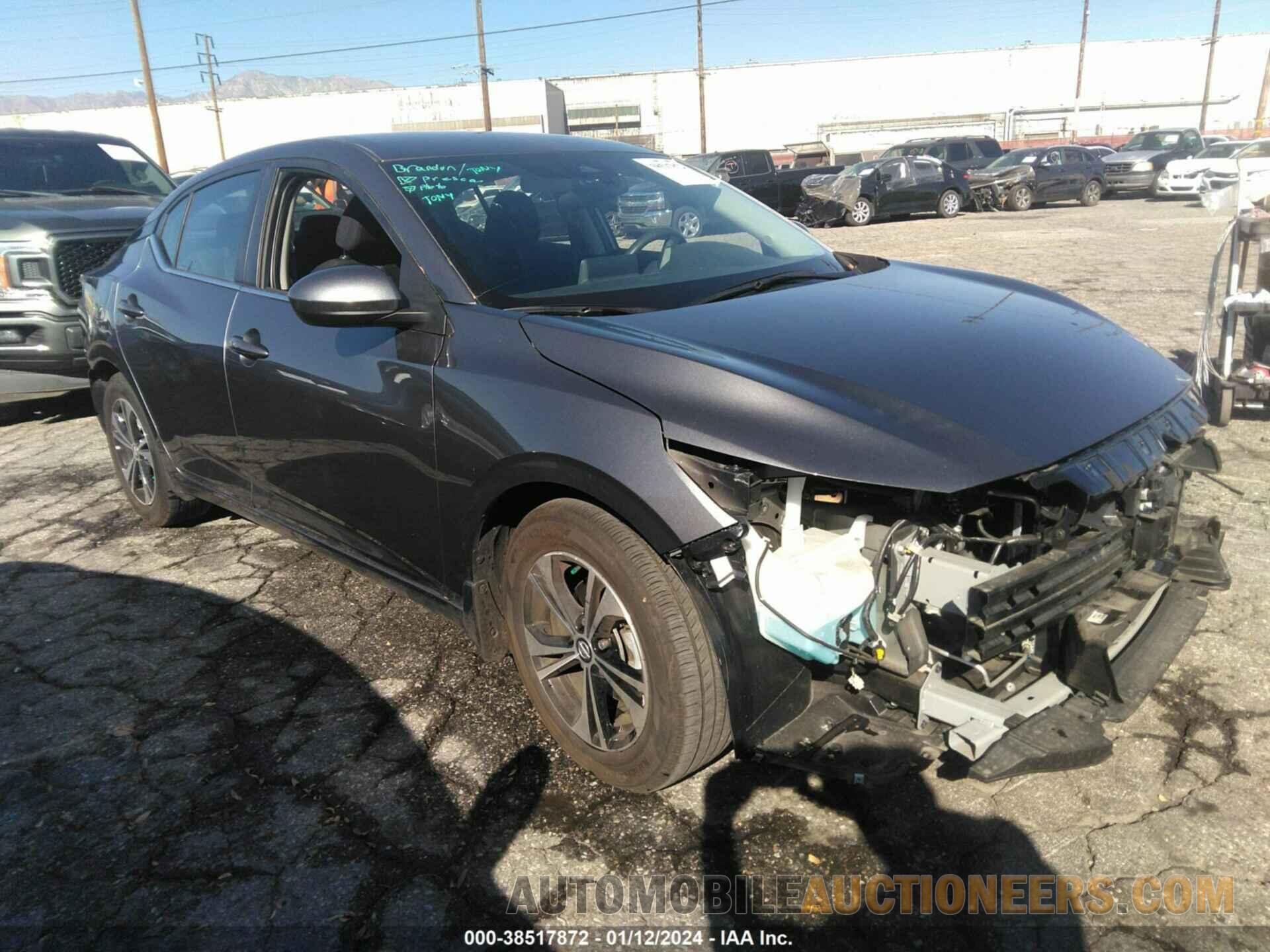 3N1AB8CV6NY294167 NISSAN SENTRA 2022