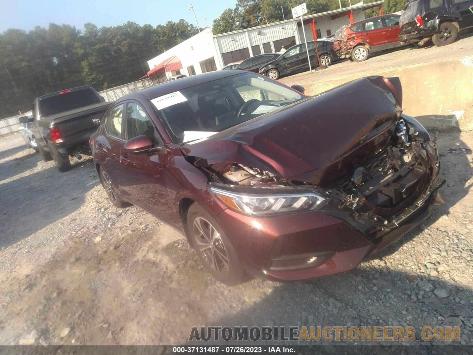 3N1AB8CV6NY303031 NISSAN SENTRA 2022