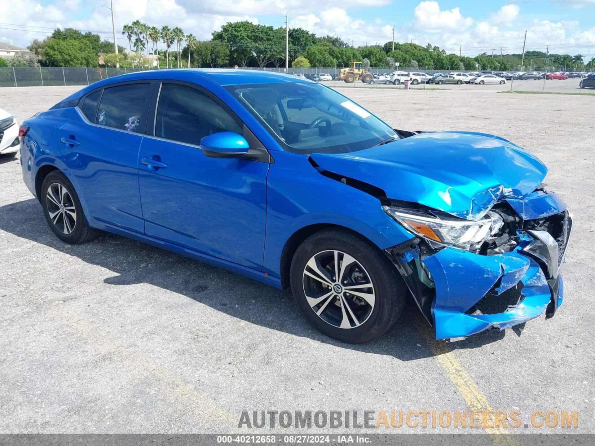 3N1AB8CV6NY316166 NISSAN SENTRA 2022